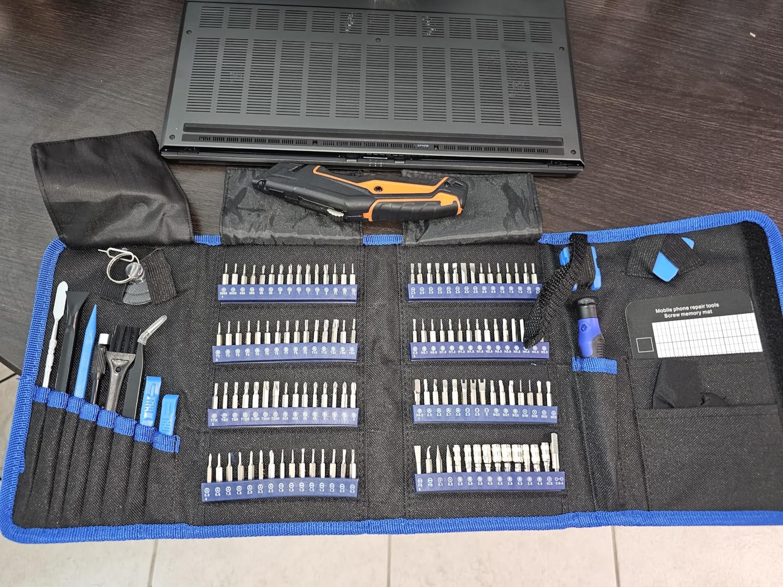 STREBITO Precision Screwdriver Set 142-Piece Computer Tool Kit Magnetic Screwdriver Set Laptop Screwdriver Kit Electronic Repair Kit Tech Toolkit for PC, Phone, Macbook, Nintendo, PS4, Xbox Controller customer photo 1