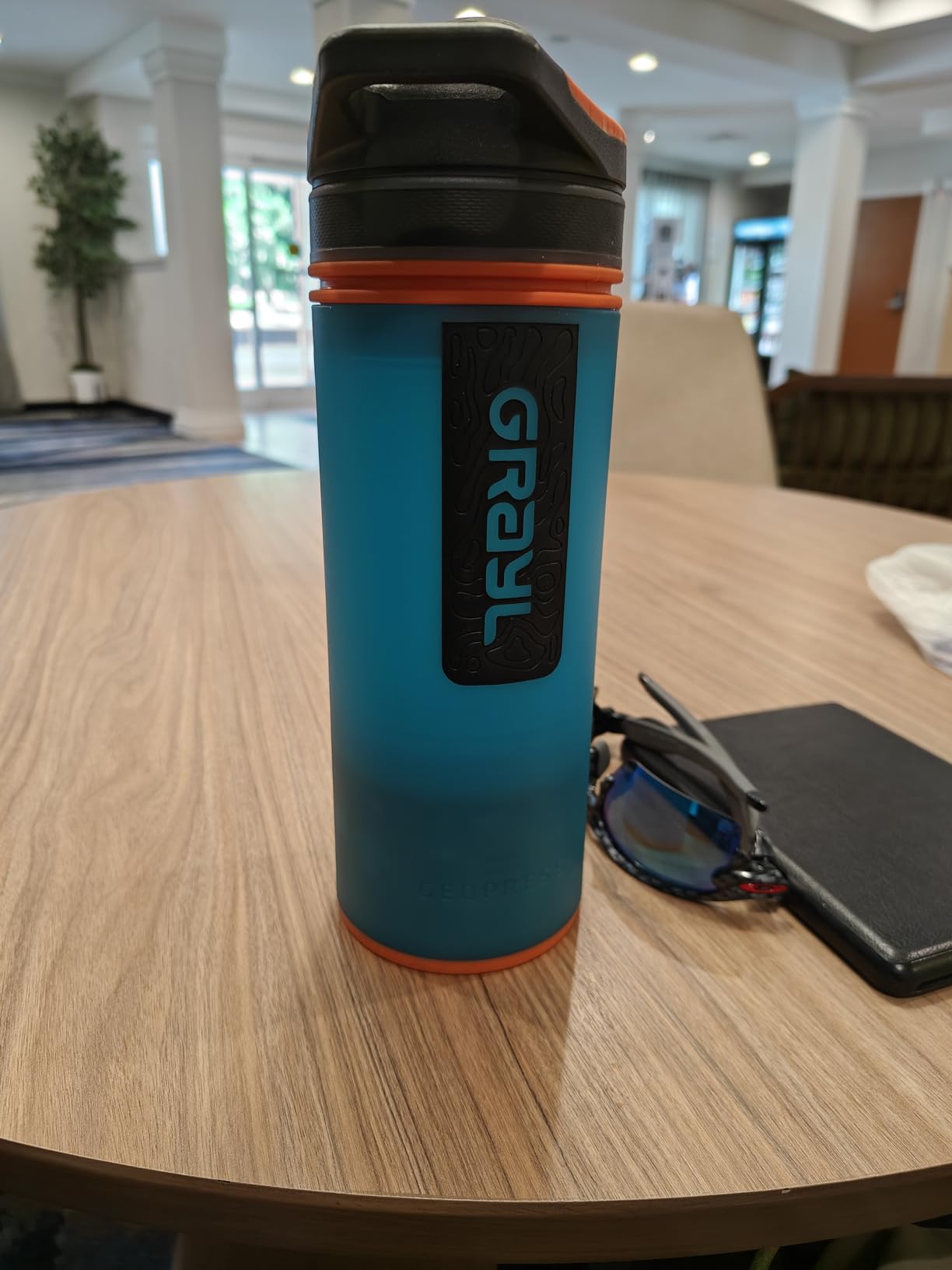 GRAYL GeoPress 24 oz Water Purifier & Water Filter Bottle, Coyote Brown customer photo 2