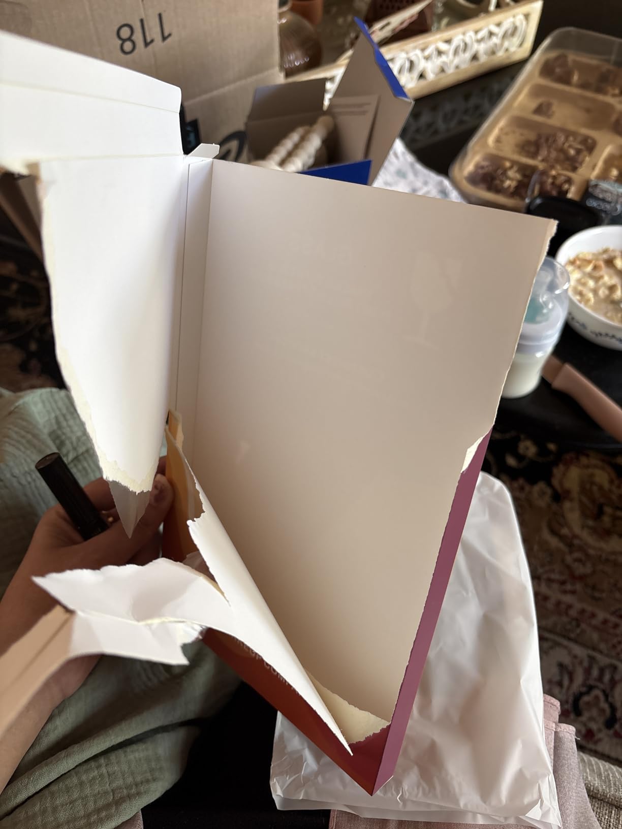 Rechargeable Travel Mirror with Light 7x5 Inch customer photo 1