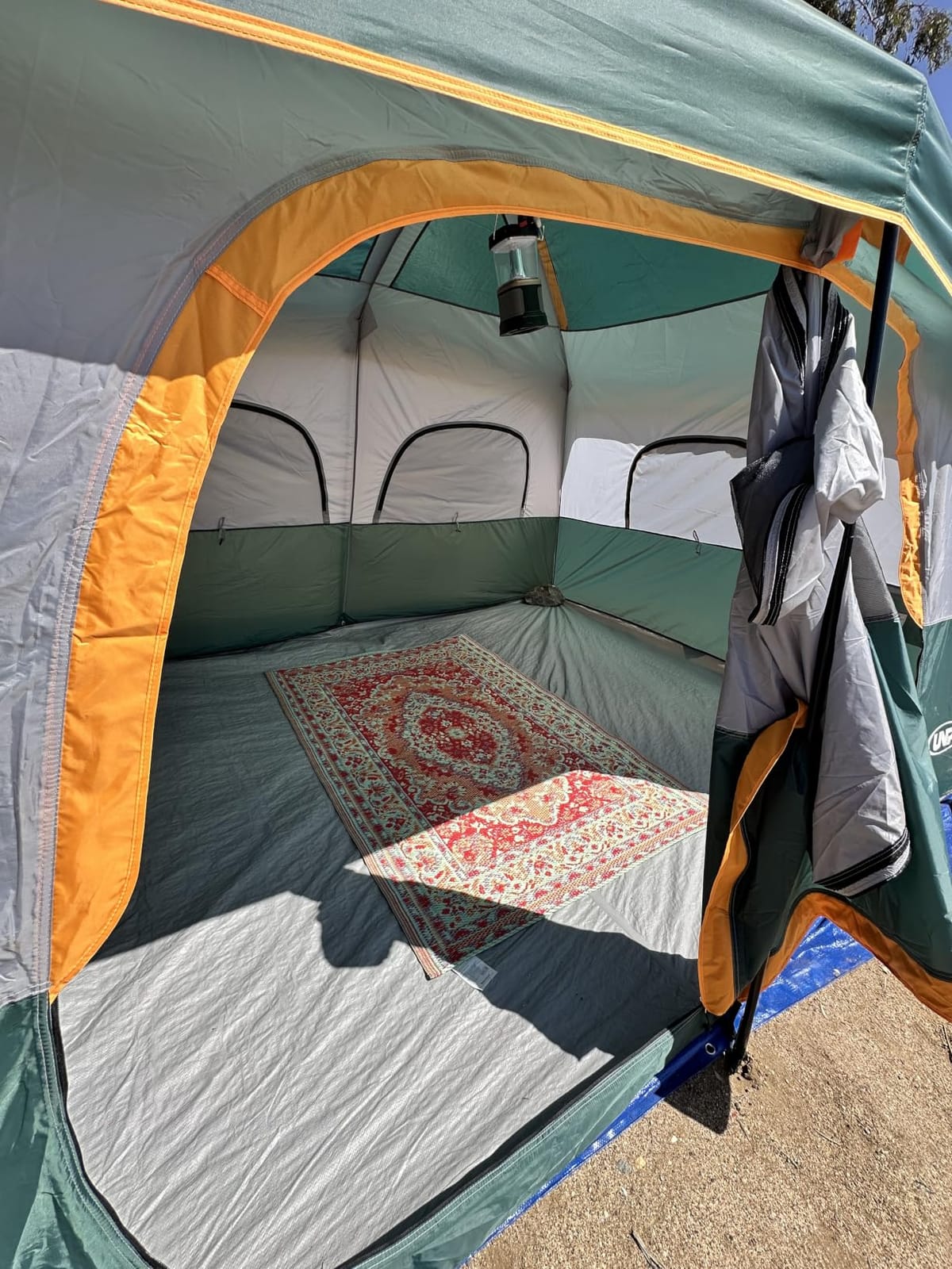 UNP 2/4/6/8 Person Tent, Portable Cabin Tent, Camping Tent 4-Person Easy Set Up, Waterproof with Top Rainfly for Outdoor Camping/Hiking customer photo 2