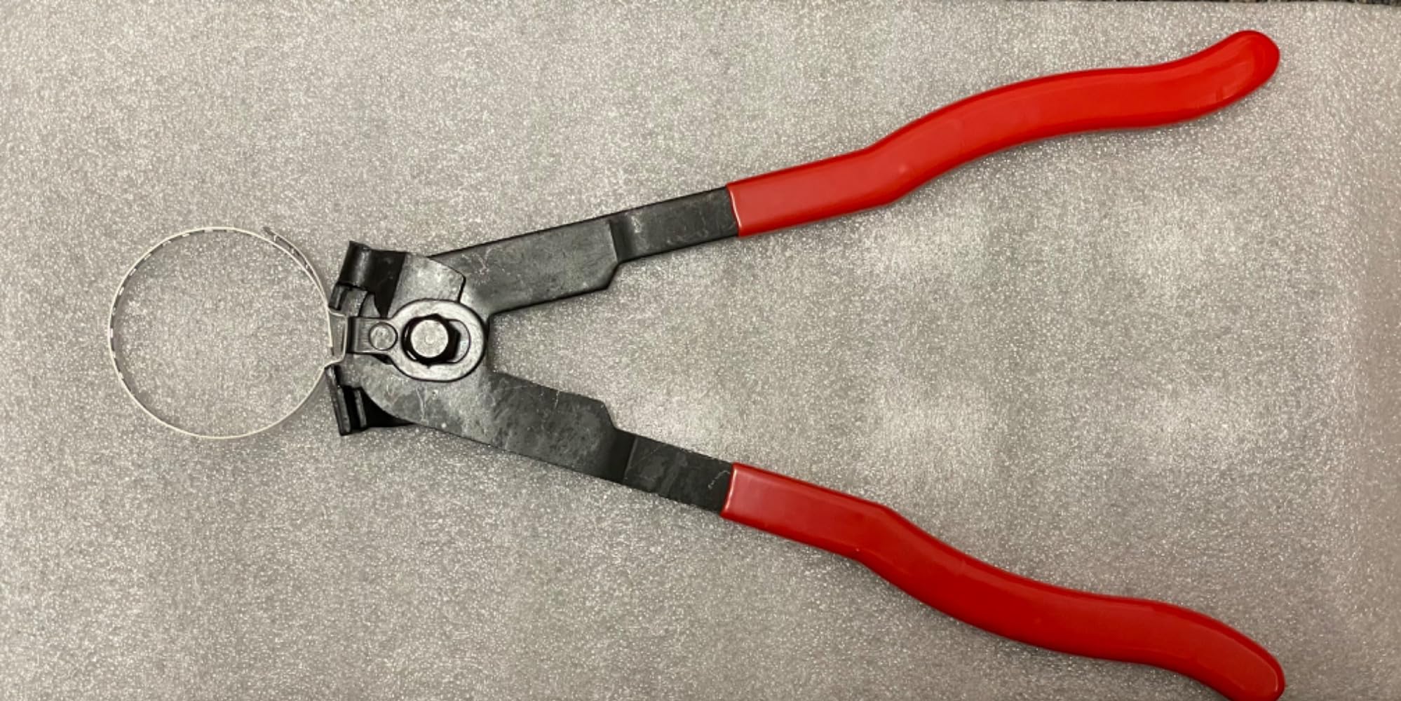 CV Boot Clamp Plier with 10PCS 304 Stainless Steel Crimp Bands, 5PCS Small and 5PCS Large Universal Adjustable Drive Shaft Drive Shaft Joint Boot Crimp Clamps for Most Cars customer photo 1