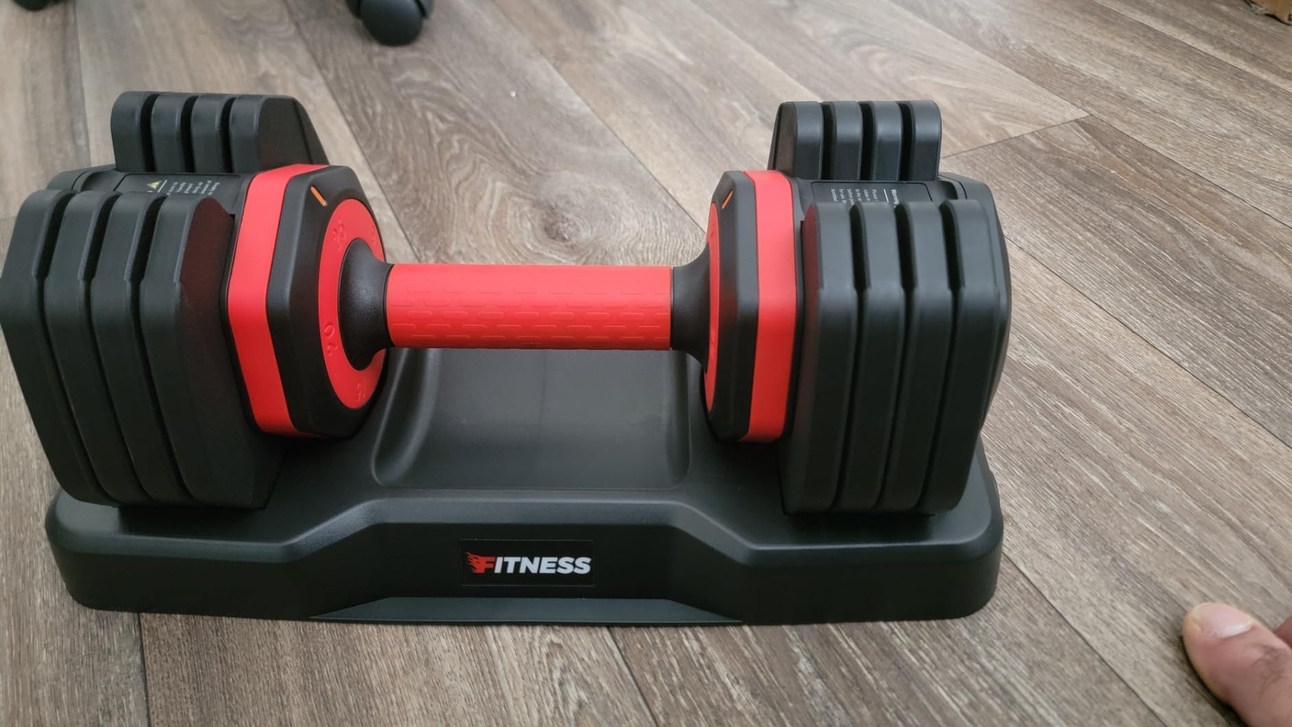 Rendpas Adjustable Dumbbell Set for Home Gym Strength Training customer photo 1