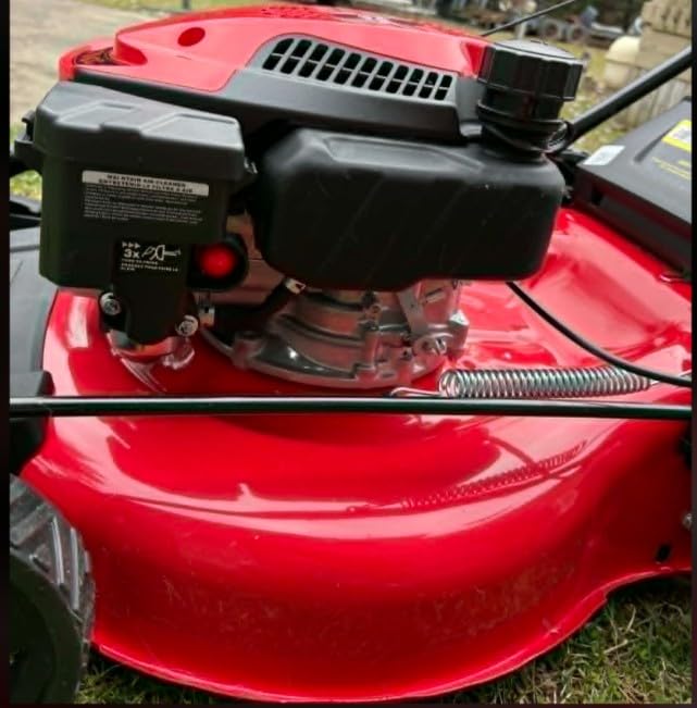 PowerSmart 21-Inch Self Propelled Gas Lawn Mower, 170cc OHV Engine, Rear-Wheel Drive, Steel Deck, 3-in-1 Walk-Behind Mower customer photo 2