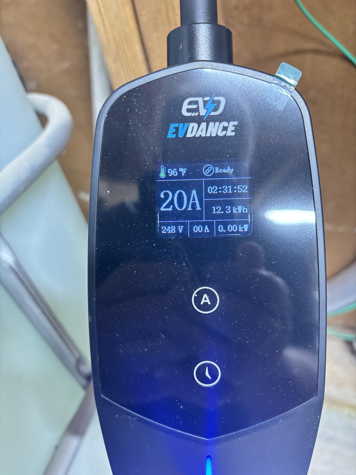 EVDANCE Level 2 EV Charger (32Amp, 240V, NEMA 14-50P), 7.68kW Fast Portable & Home Electric Car Charger with 25ft Cable, Adjustable Current/Delay Chargin for J1772 EVs customer photo 2