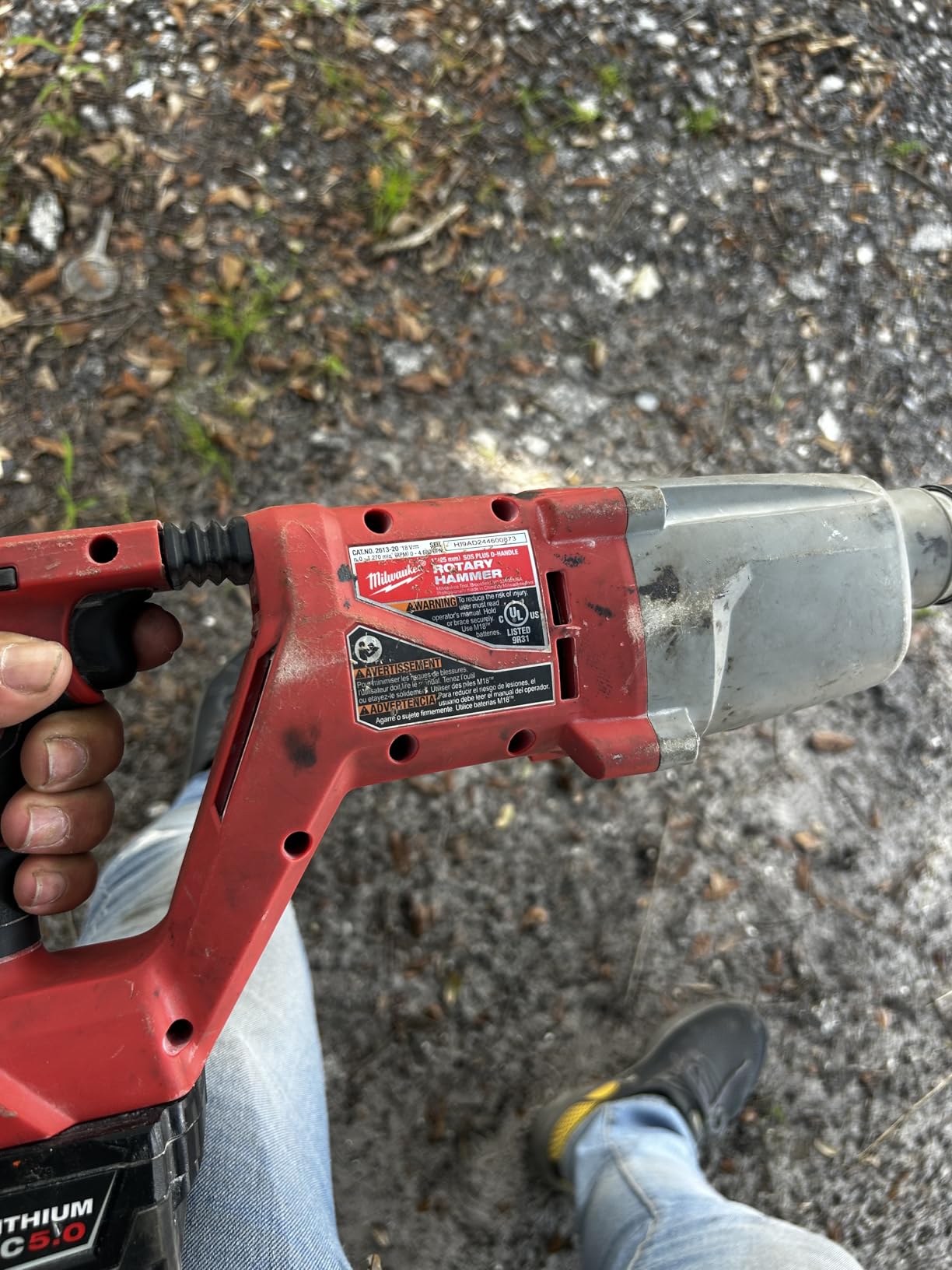 Milwaukee Electric - M18. BRUSHLESS 1. SDS Plus D-Handle Rotary Hammer customer photo 1
