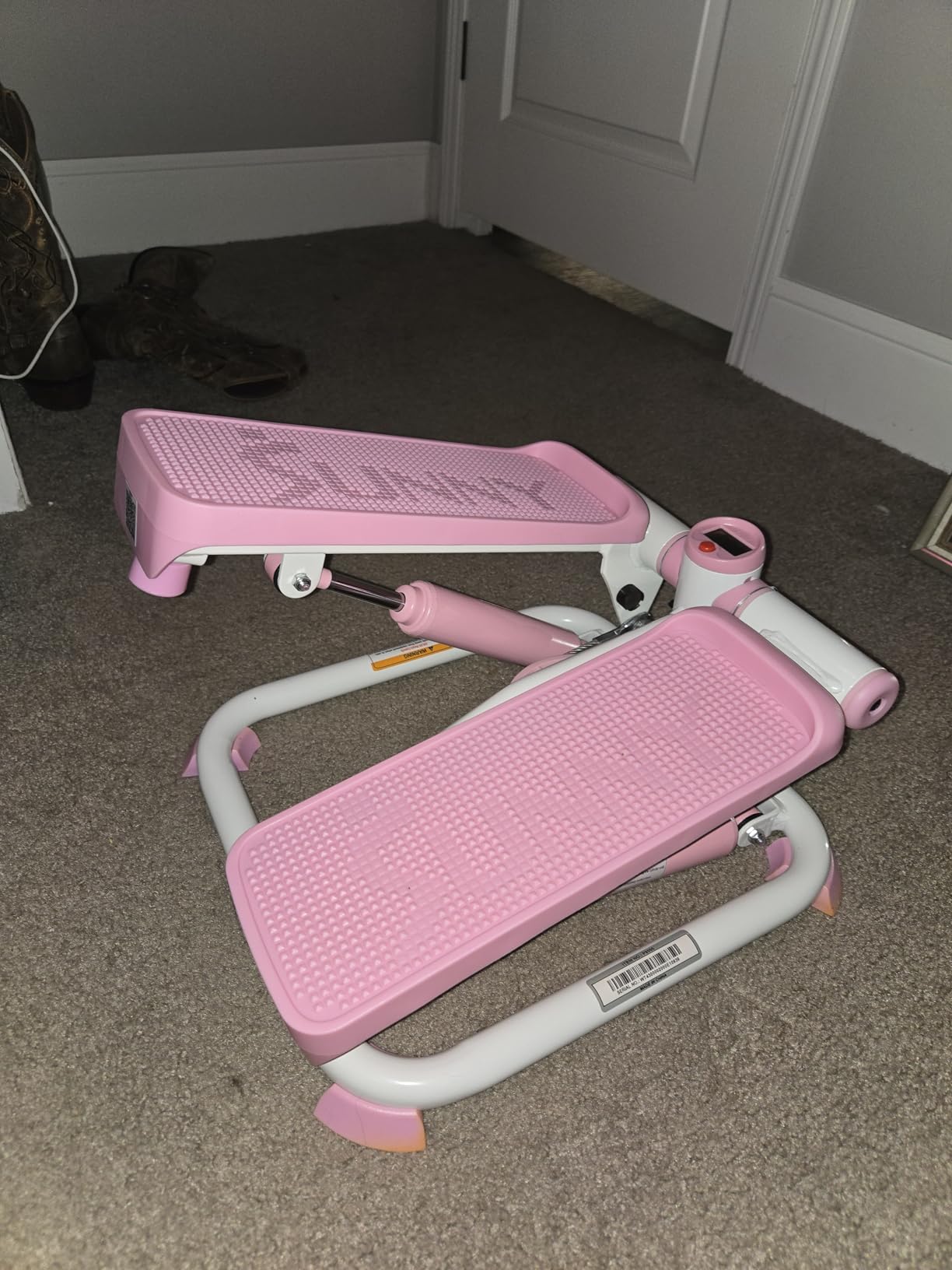 Sunny Health & Fitness Mini Stepper w/LCD Monitor & Adjustable Step Height customer photo 2