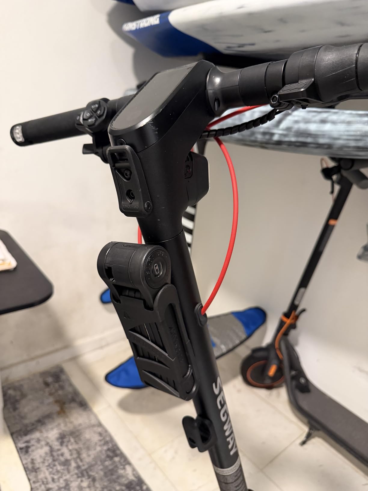 Seatylock FoldyLock Mini Lightweight Folding Bike Lock with Keys, 29.5 in customer photo 1