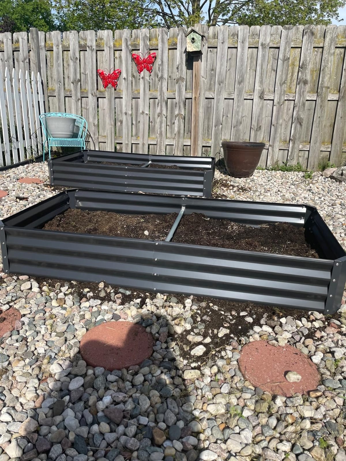 Best Choice Products 6x3x1ft Outdoor Metal Raised Garden Bed Box Vegetable Planter for Vegetables, Flowers, Herbs, and Succulents - Dark Green customer photo 2