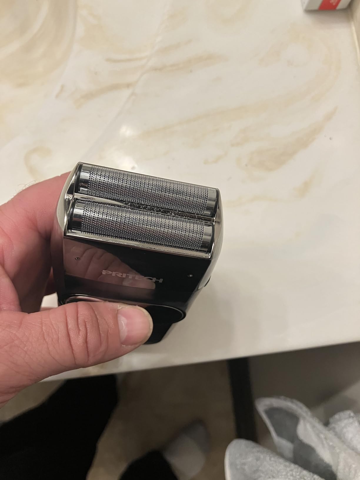 PRITECH Foil Shaver for Men with Pop-Up Trimmer, for Bald Head & Face customer photo 2