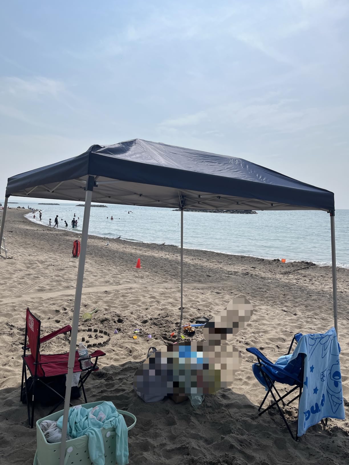 10x10FT Slant Leg Pop Up Canopy Tent, Portable Outdoor Shelter customer photo 2