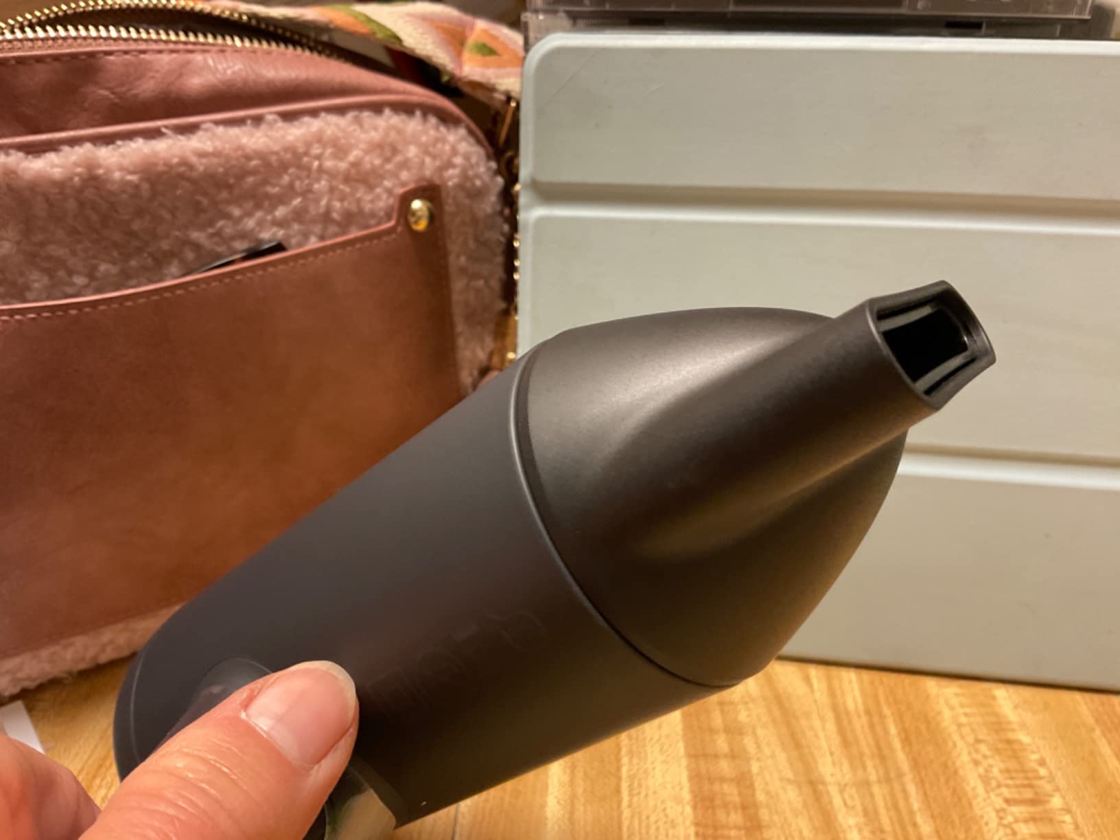 TYMO Ionic Hair Dryer for Women, Professional Blow Dryer with 110000 RPM Brushless Motor for Fast Drying, Travel Lightweight AIRHYPE Lite Hairdryer, Low Noise, 4 Temps & 3 Speeds for Man, Silver customer photo 1