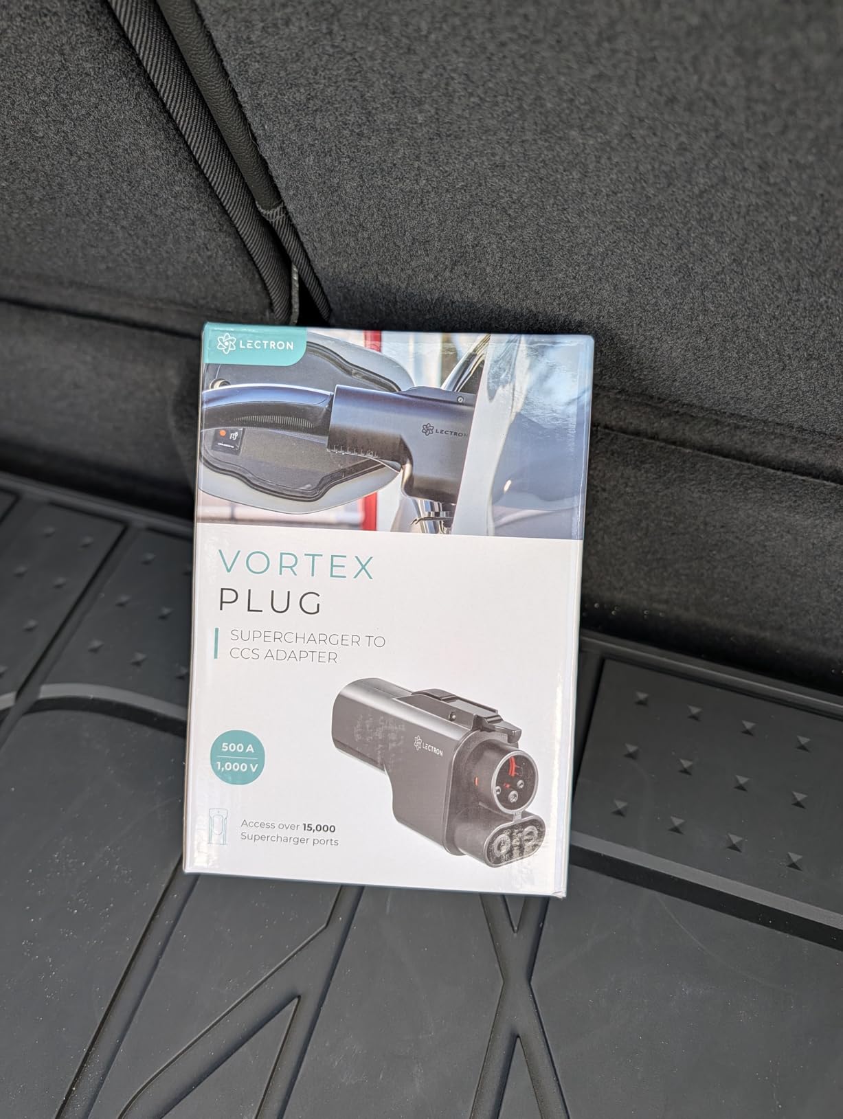 Lectron NACS to CCS Electric Vehicle Adapter - 500 Amps / 1,000V - Compatible with Tesla Superchargers - Fast Charge CCS1 EVs with Vortex Plug [Check with Your Automaker for Compatibility] customer photo 2