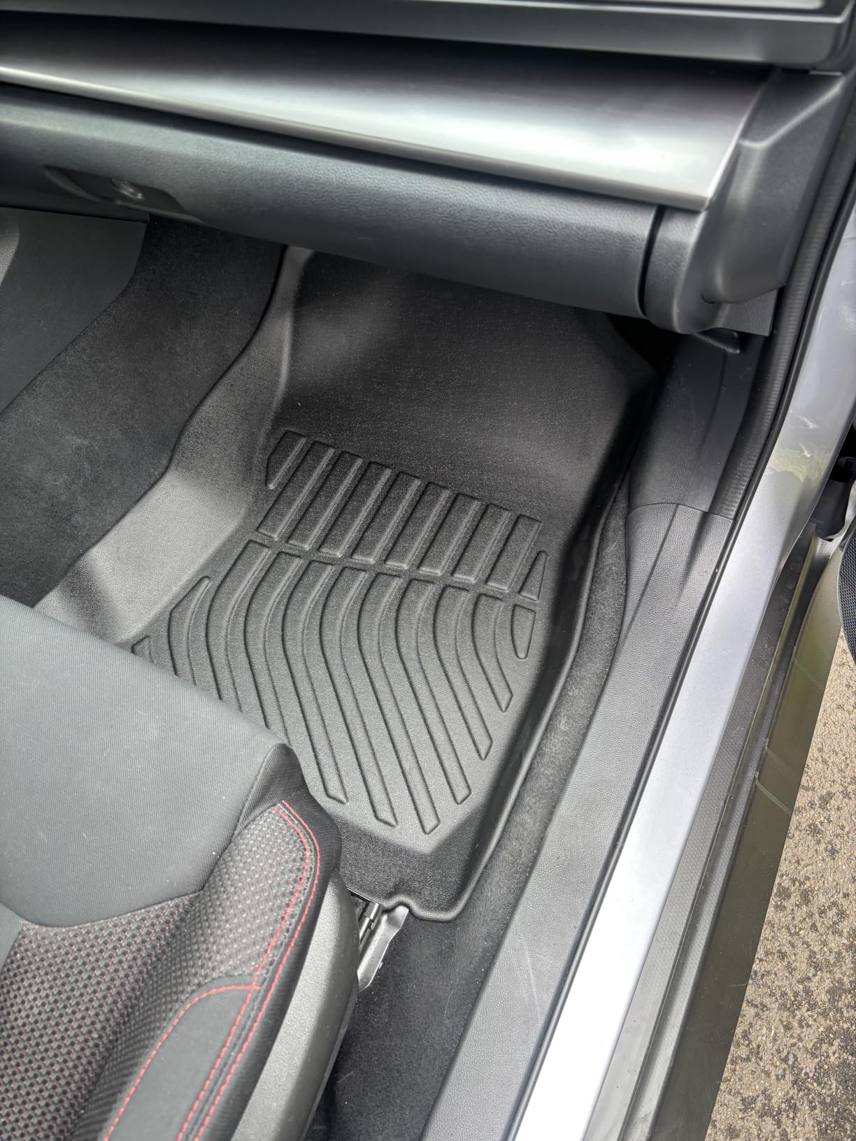 All Weather Car Floor Mats & Cargo Liner for Honda HR-V 2023 2024 2025 2026 2027/HR-V Hybrid 2023 2024 2025 2026 2027 Custom Fit Full Set Accessories - Black customer photo 1