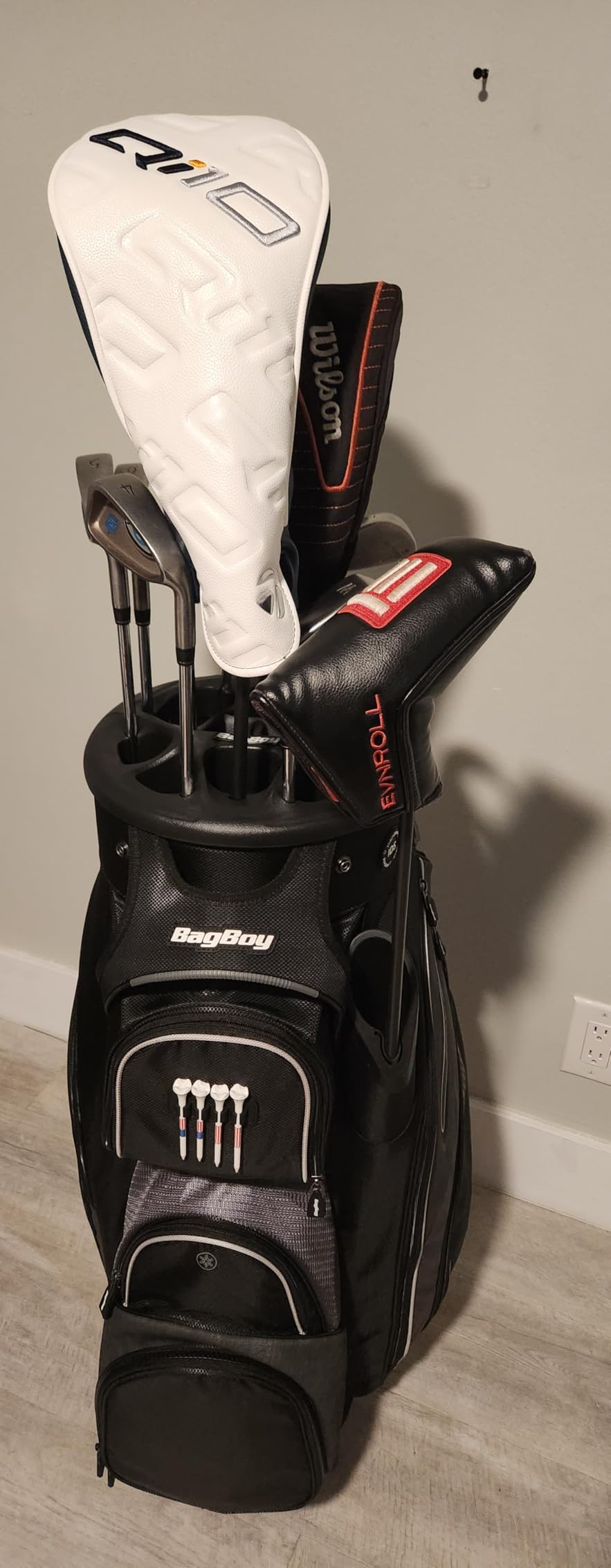 Bag Boy Revolver XP Golf Cart Bag, 14 Way Divider 360⁰ Rotating Top customer photo 2
