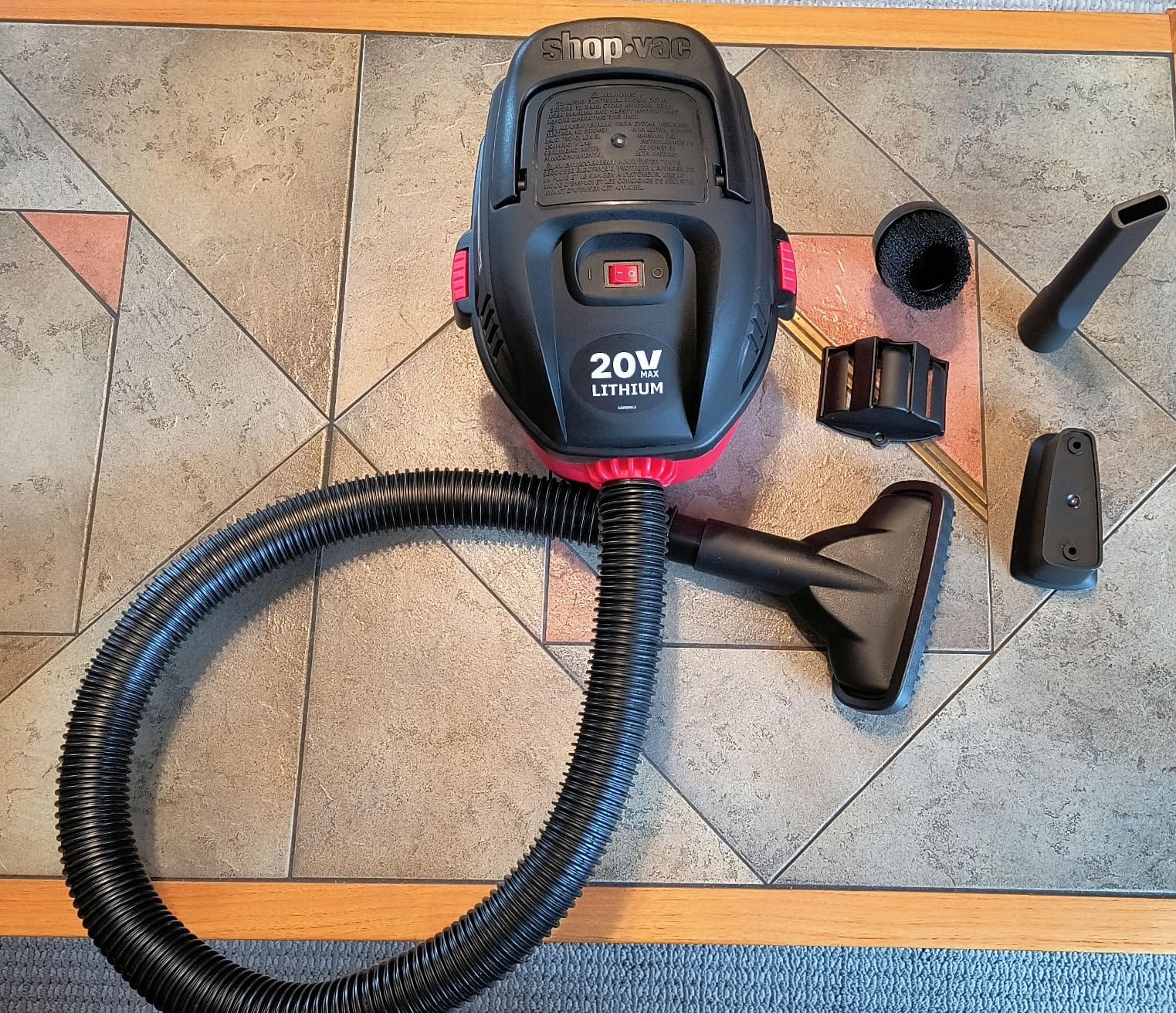 Shop-Vac 1 Gallon Cordless Wet/Dry Vac customer photo 1