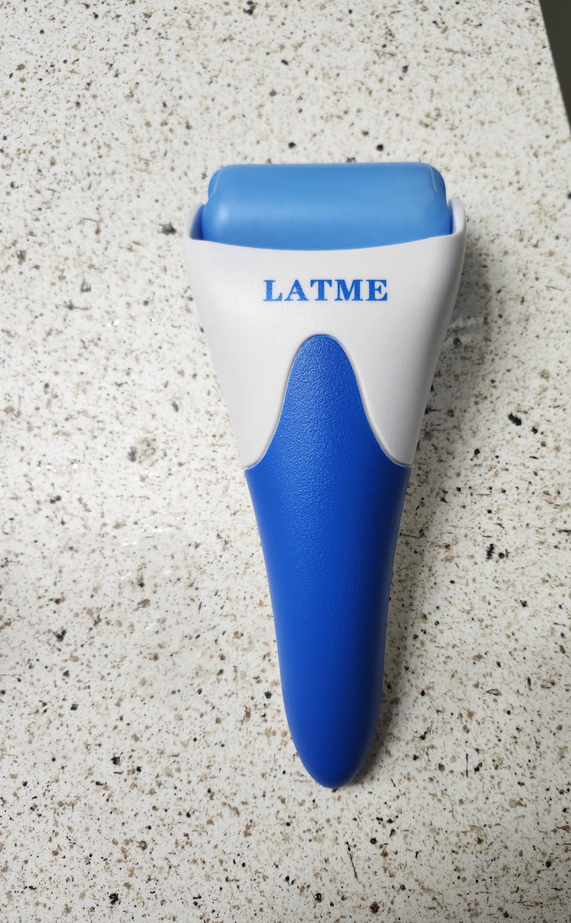 LATME Ice Roller for Face Eyes,Womens Gifts,Face Massager Roller Puffiness Migraine Pain Relief and Minor Injury (Smoggy Blue) customer photo 1
