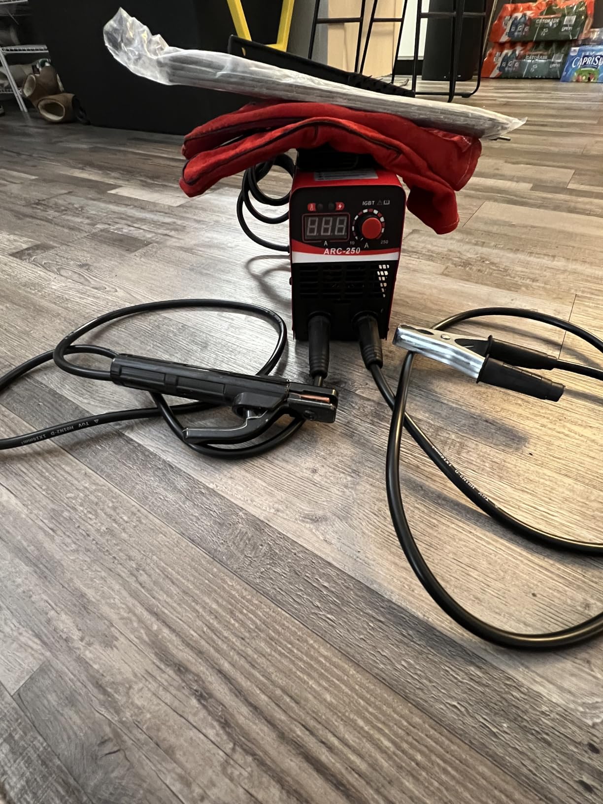 250A Stick Welder 110V, Arc Welder 20PCS Rods, Beginner Home Repair customer photo 1