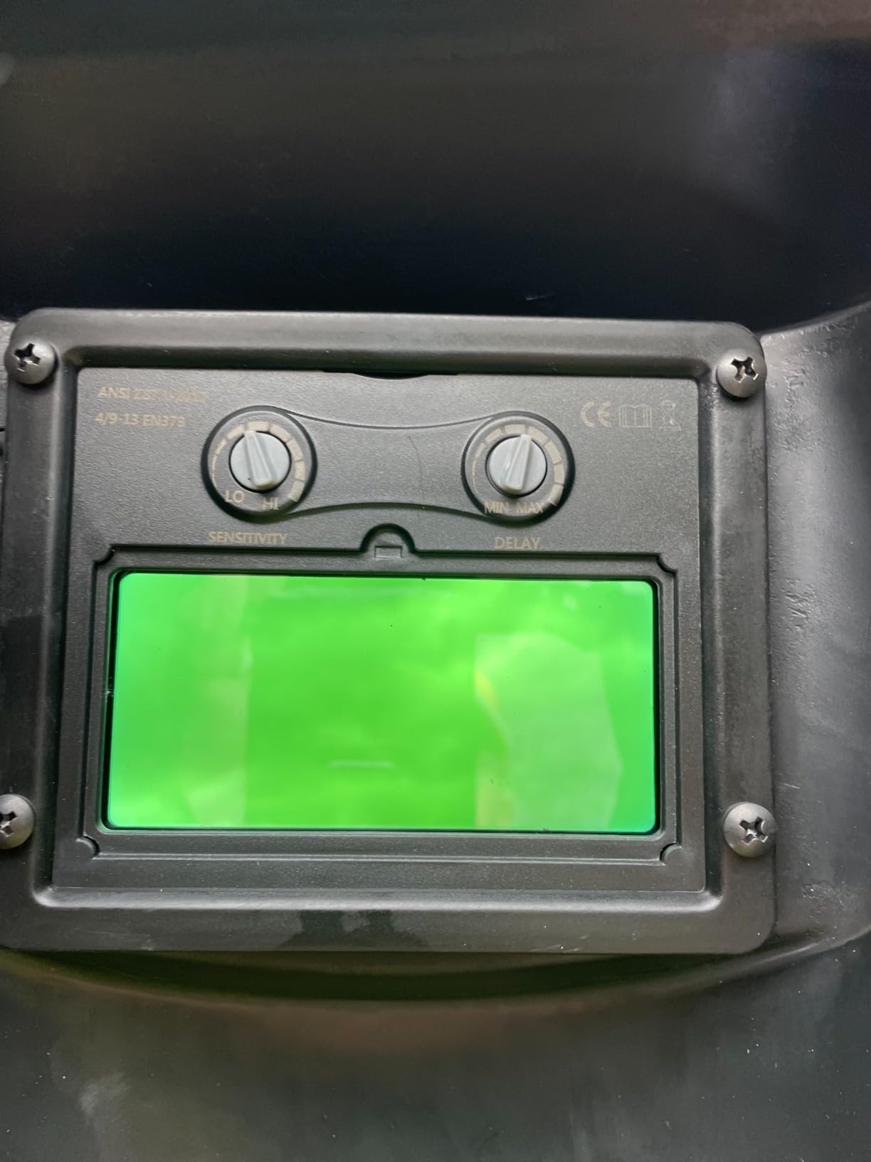 Welding Helmet Auto Darkening : BESTCLUB True Color Solar Powered Hood with Adjustable Shade Range 4/9-13 for Mig Tig Arc Welder Mask customer photo 2