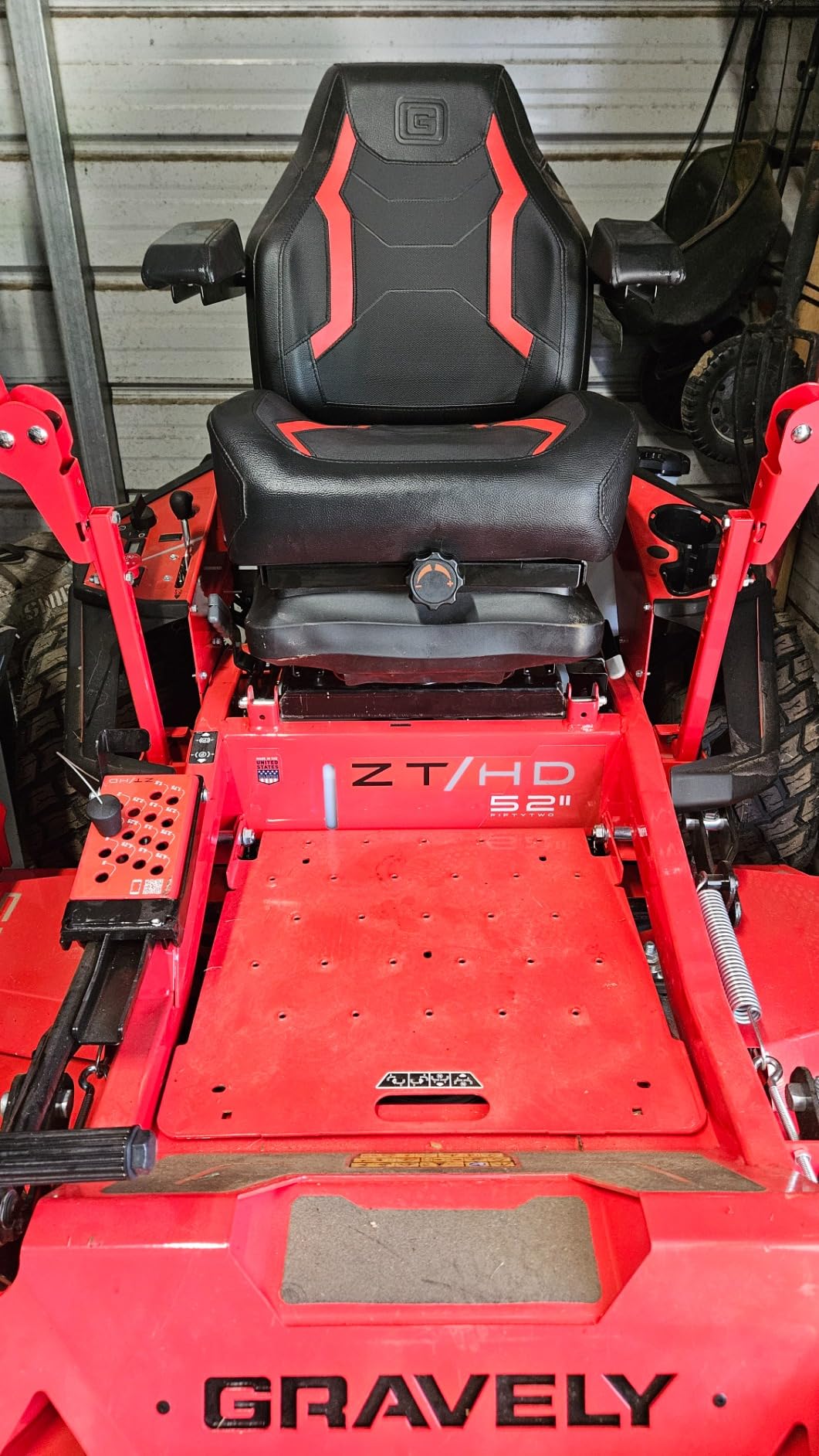 Seat Suspension Kit Without Seat Slider for Zero Turn Lawn Mower Tractor Forklift, Compatible with Most Aftermarket Seats - Same Day Shipping customer photo 1