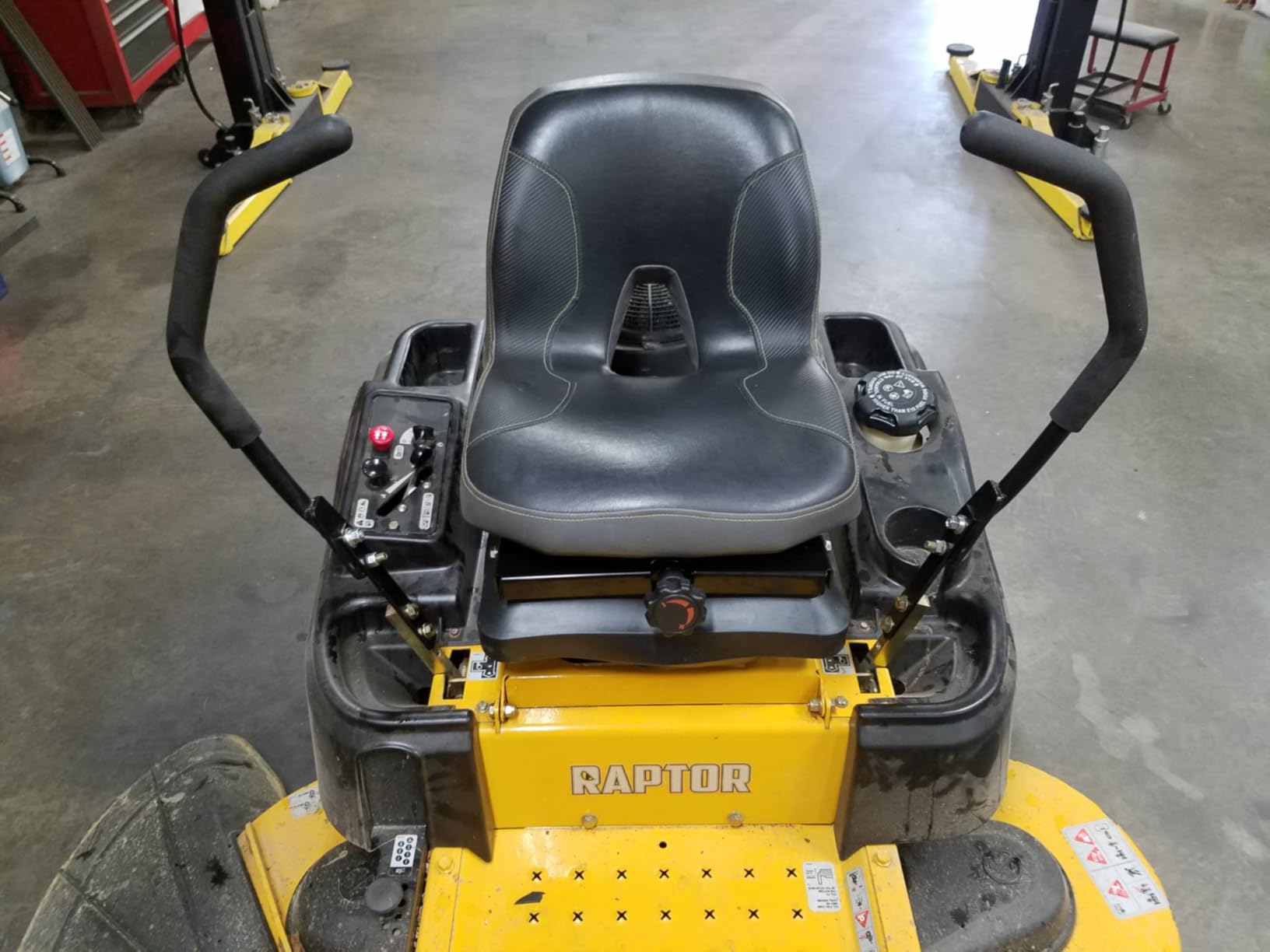 Seat Suspension Kit Without Seat Slider for Zero Turn Lawn Mower Tractor Forklift, Compatible with Most Aftermarket Seats - Same Day Shipping customer photo 2