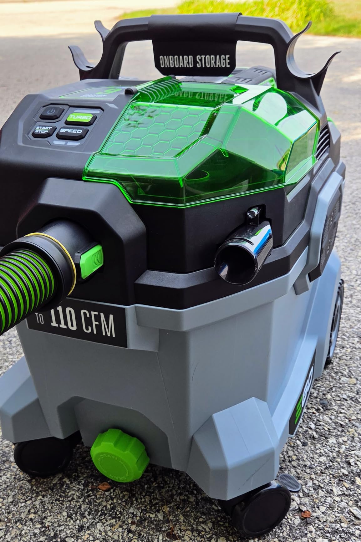 EGO Power+ Shop Vacuum Wet Dry, Car Vac, Portable Cordless Cleaner, 9 Gallon 110 CFM, Battery and Charger Not Included - WDV0900 customer photo 2