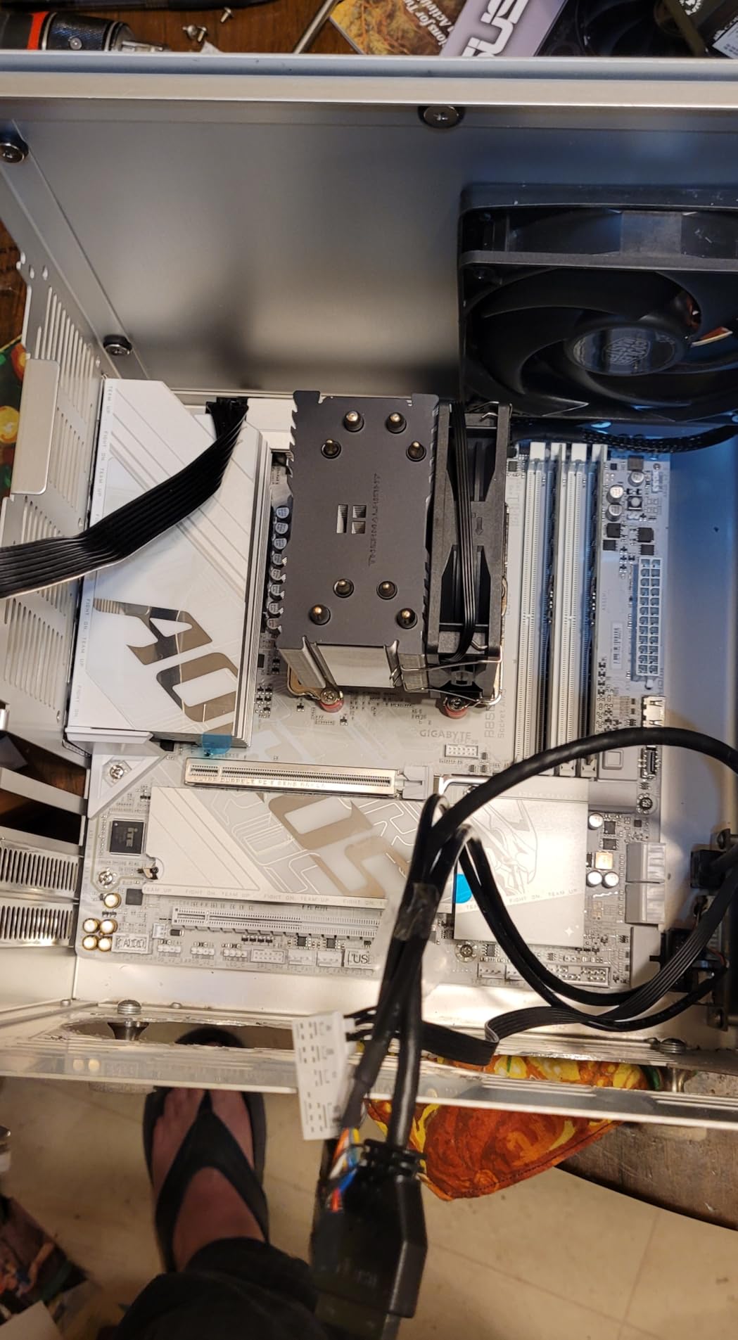 Thermalright Assassin X 90 SE V2 CPU Cooler, 92mm PWM Quiet Fan CPU Air Cooler, Support Intel Lga1700/1150/1151/1200,AMD AM4 AM5, Computer Cooler(AX90 SE V2) customer photo 1