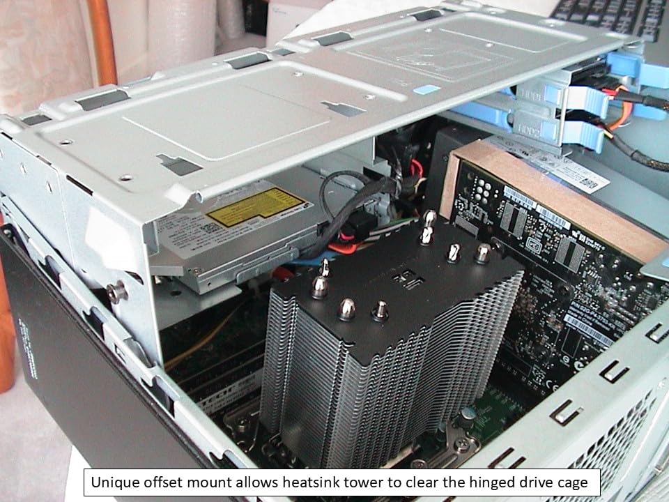 Thermalright Assassin X 90 SE V2 CPU Cooler, 92mm PWM Quiet Fan CPU Air Cooler, Support Intel Lga1700/1150/1151/1200,AMD AM4 AM5, Computer Cooler(AX90 SE V2) customer photo 2