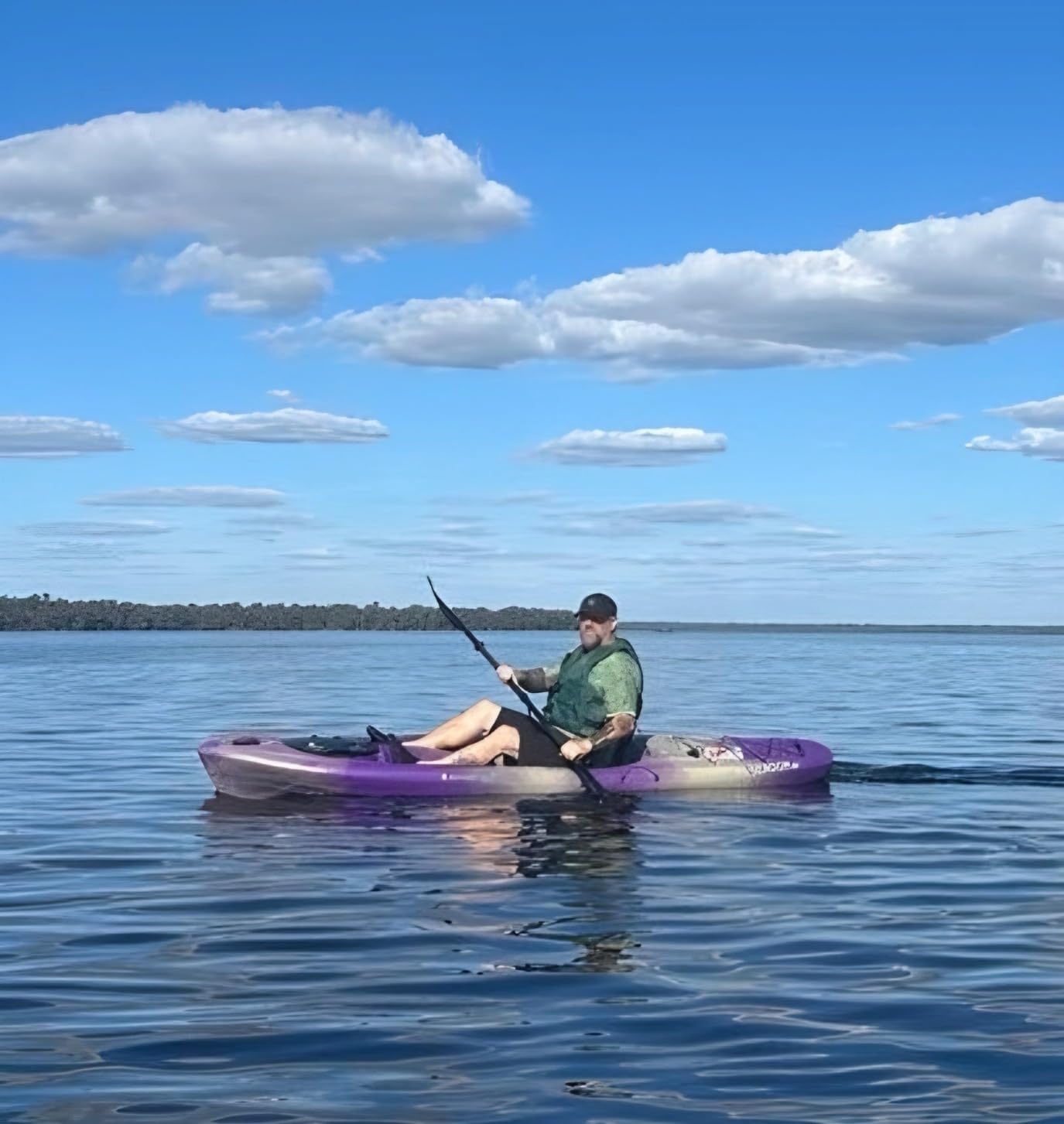 Perception Kayaks Perception Pescador | Sit on Top Fishing Kayak with Front Storage Well | Large Rear Storage and Dual Rod Holders customer photo 1