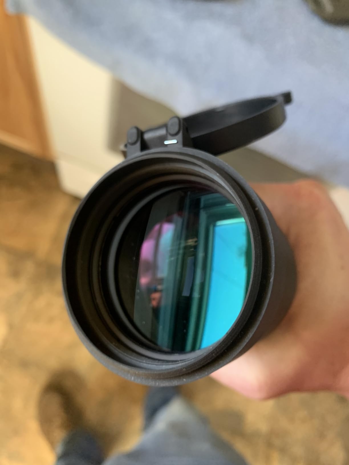 Monstrum Hornet 6-24x50 FFP Rifle Scope | Includes Zero Stop, Bubble Level Scope Rings, 1 CR2032 Battery, and Detachable Sunshade customer photo 1