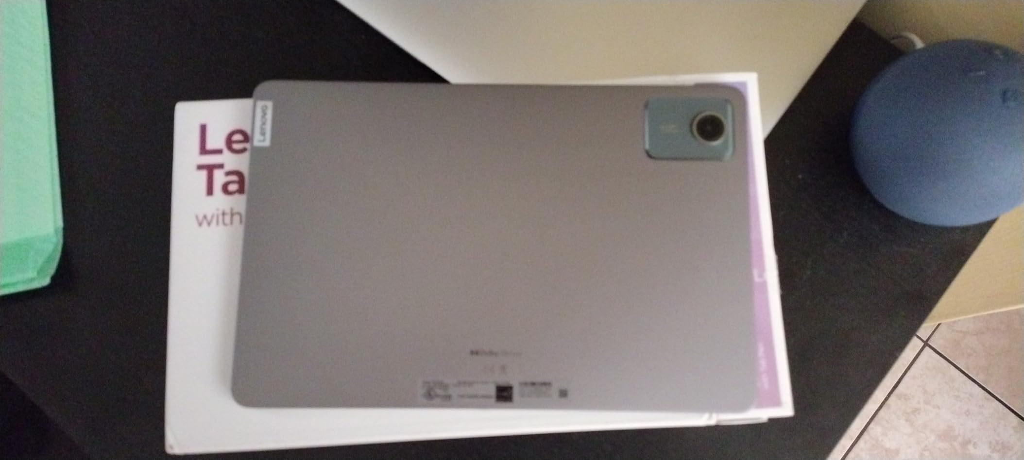 Lenovo Tab M11, 11” Display, MediaTek Helio G88 Octa-Core, 4GB RAM, 64GB SSD, 1920x1200 px, Ambient Light-Sensor, 10 Hour Battery, Comes w/Pen, Luna Grey customer photo 1
