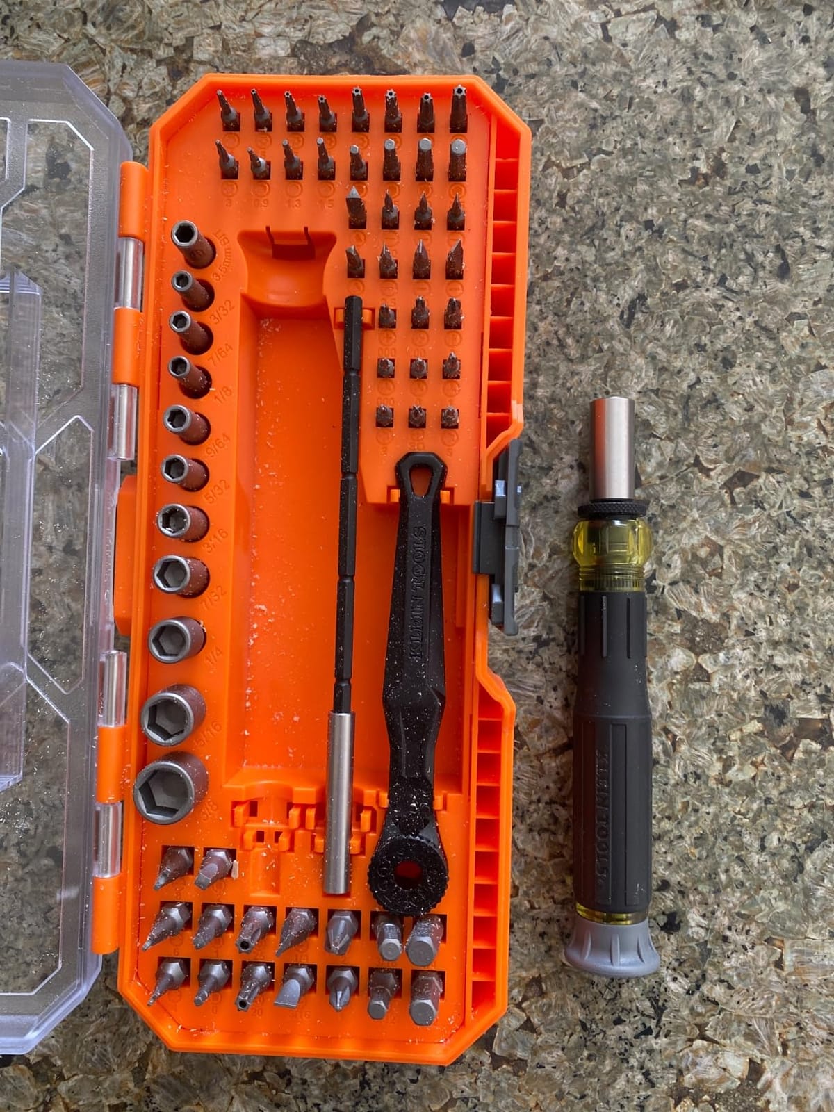 Klein Tools 32787 64-Piece Micro-Ratchet Bit Precision Driver Set with Modular Case, Magnetic, Precision, Standard Bits and Nut Drivers customer photo 2