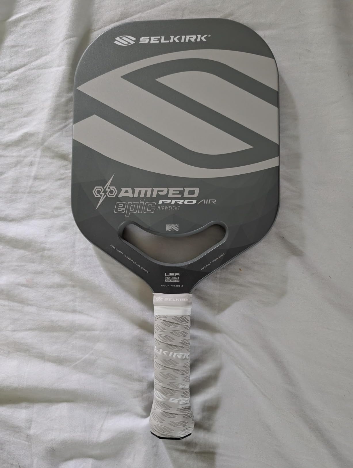 Selkirk Sport Amped Pickleball Paddles | Fiberglass | Polypropylene X5 Core customer photo 1