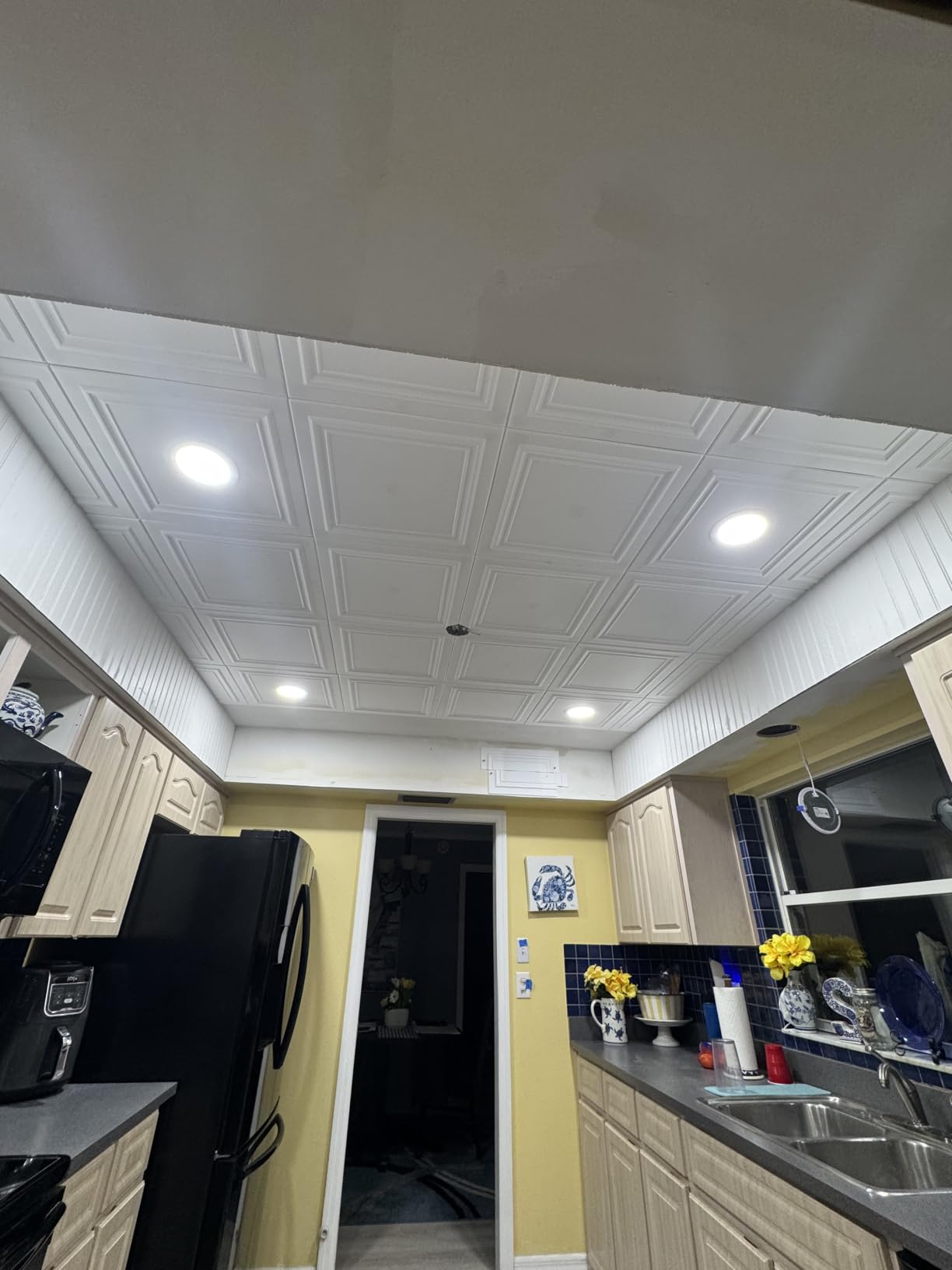 DAMINY 12 Pack 6 Inch LED Recessed Lighting, Canless Wafer Downlight | 5CCT, Ultra-Thin Recessed Light with Junction Box, Dimmable, 10W 1100LM 120V, IC&Damp Rated customer photo 2