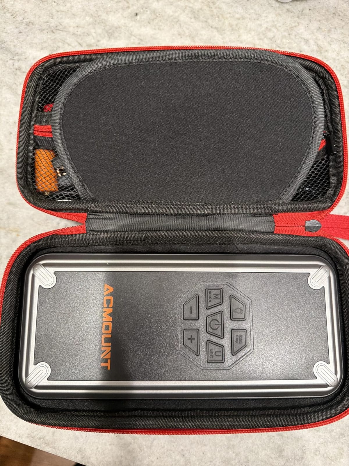 ACMOUNT W160 5000A Jump Starter with Air Compressor 150PSI, 12V Jump Box | Car Jumper Starter Portable(9L Gas/8L Diesel) with Jump Cables, Tire Inflator, 3 LED Light Modes, Power Bank, Car Essentials customer photo 2