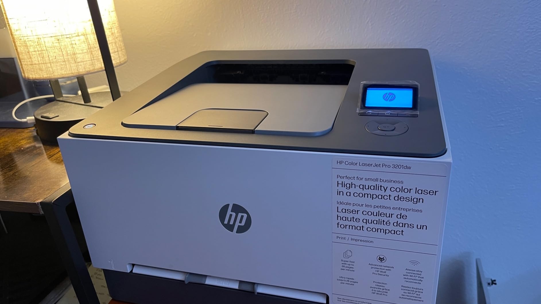 HP Color Laserjet Pro 3201dw Wireless Color Laser Printer, Office Printer, Duplex, Best for Office (499Q9F) customer photo 1