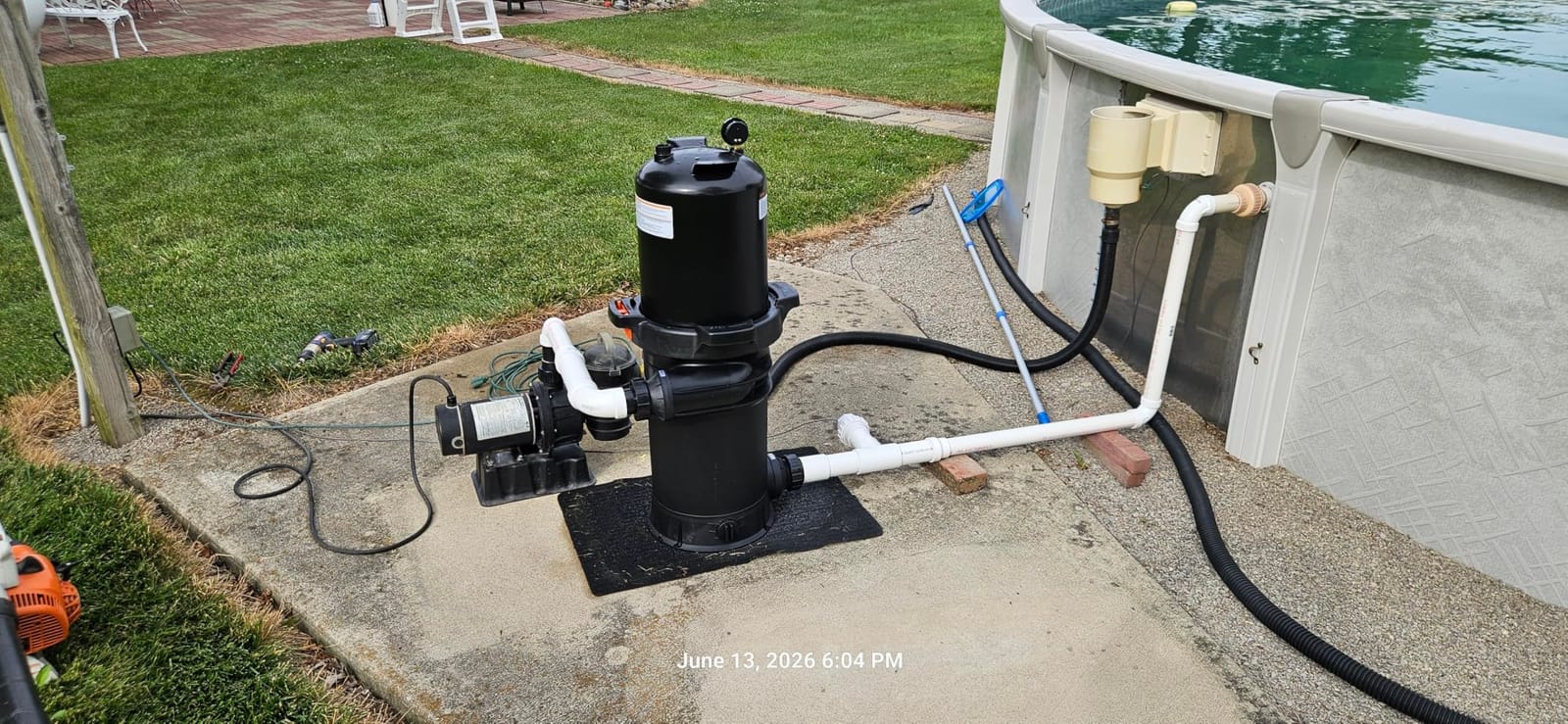 VEVOR 2026 Pro Cartridge Pool Filter Tank & Element for Above Ground & Inground Pools, Large 420-425Sq. Ft Cleaner System Compatible W/Pumps 1 to 3 HP| Up to 13393 GPH |for Pools Up to 107147 Gallons customer photo 1