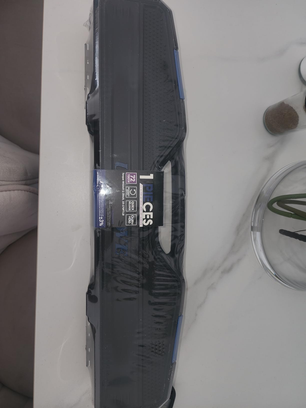 1/2-Inch Drive Click Torque Wrench, Dual-Direction Click Professional Torque Wrench 40-300FT.LB/54.2-406.8N.M customer photo 2