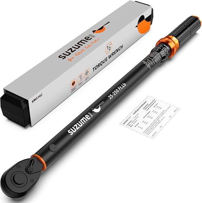 Torque Wrench 1/2 Drive (10-170 Ft. Lb/ 14-231 N.m) Loud Click | ±3% Accuracy 72-tooth Dual-Direction Quick Release Head for Moto Truck Car Tire Maintenance with Storage Case customer photo 2