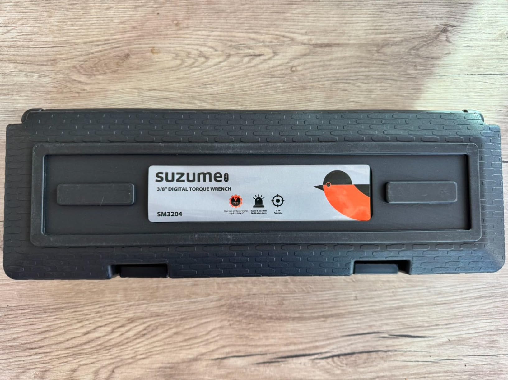 SUZUME Digital Torque Wrench 3/8 Drive (5.02-99.57 Ft. Lb / 6.8-135 N.m) | ±2% Accuracy, Buzzer and LED Alert, Electric Display, Peak & Track, Foot / Inch Pound, Automotive, Car, Moto, Spark Plug, Engine, Bike customer photo 2