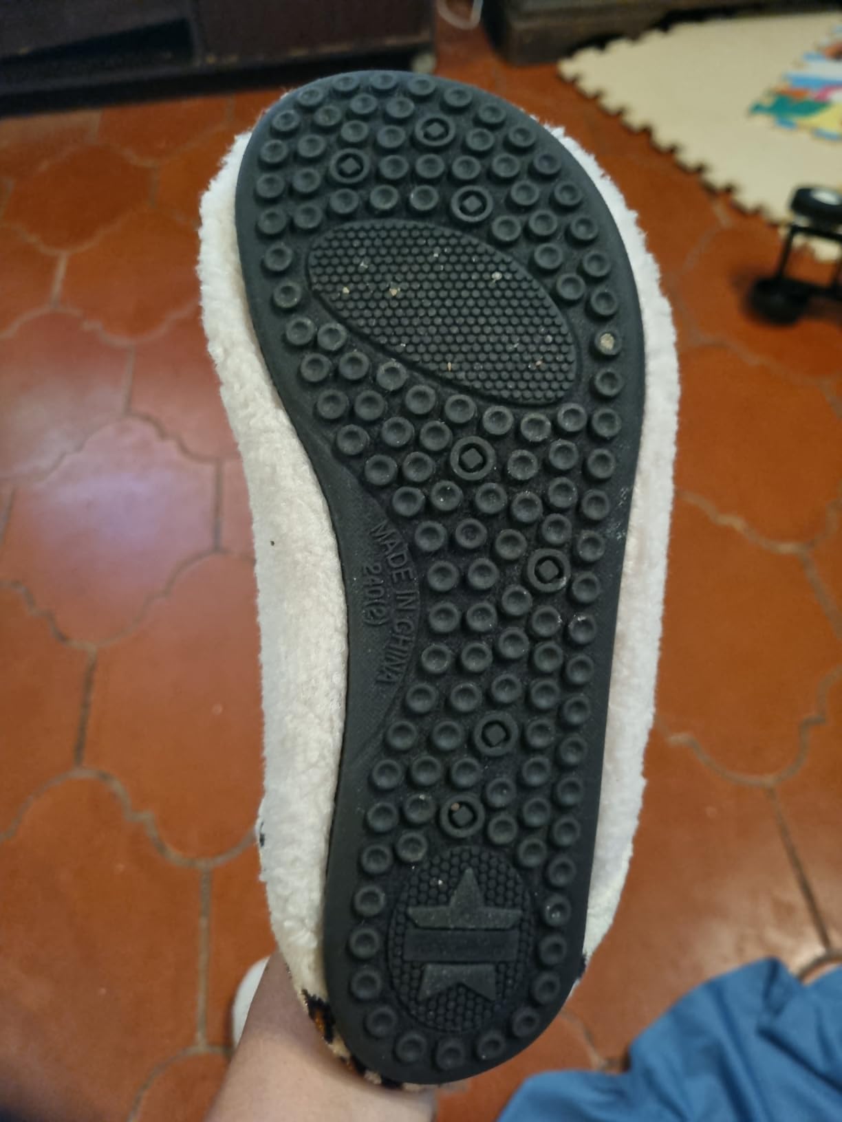 ATHMILE House Slippers for Women Men Indoor Barefoot House Shoes Soft Socks customer photo 1
