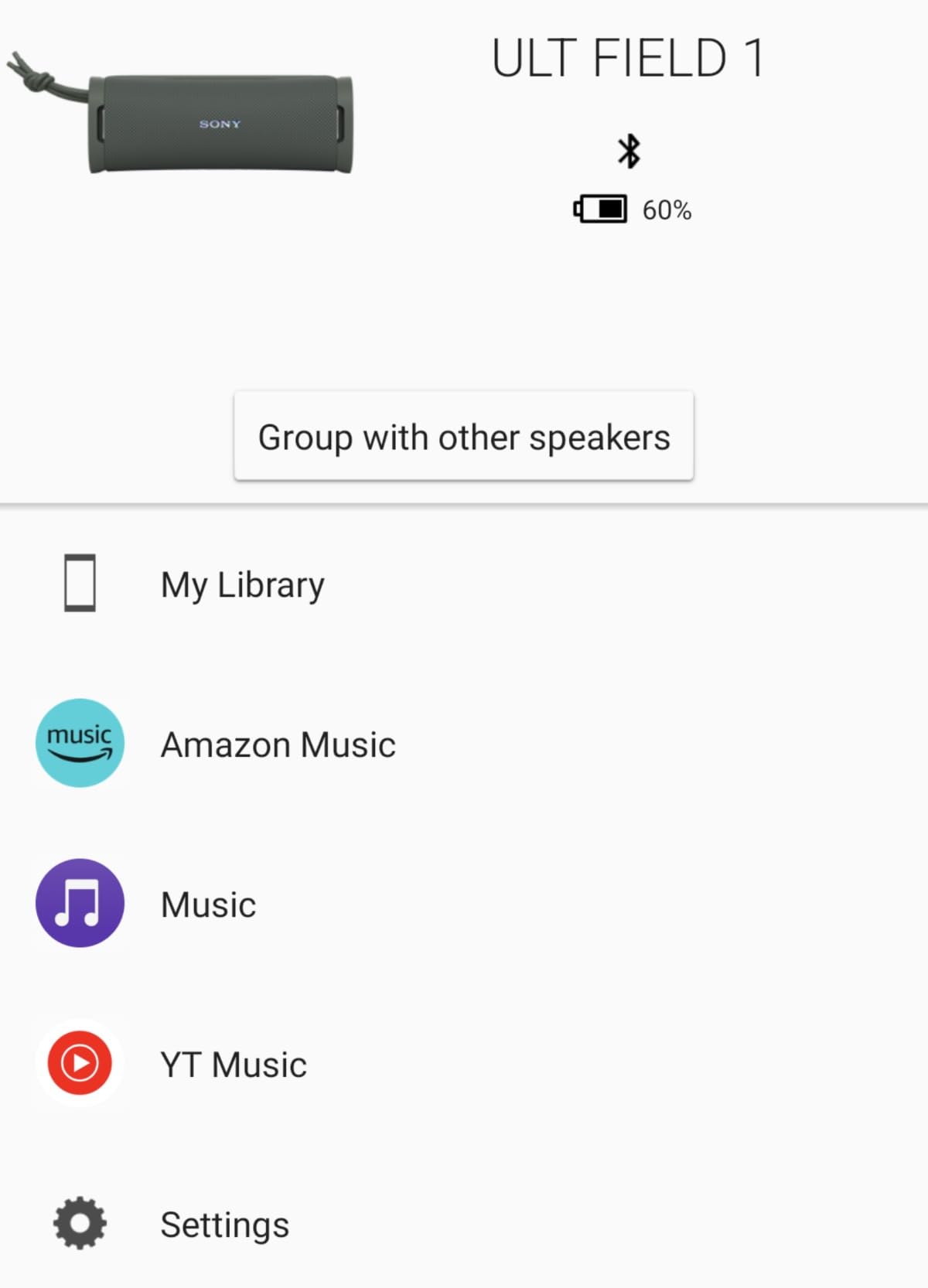 Sony ULT Field 1 Wireless Bluetooth Portable Waterproof Speaker, Black customer photo 2