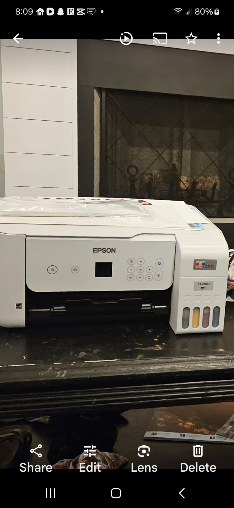 Pinckney Cartridge-Free Super-Tank Printer with Sublimation Ink Bundle for Heat Transfers (Wide Format up to 13 x 19 inches) customer photo 2