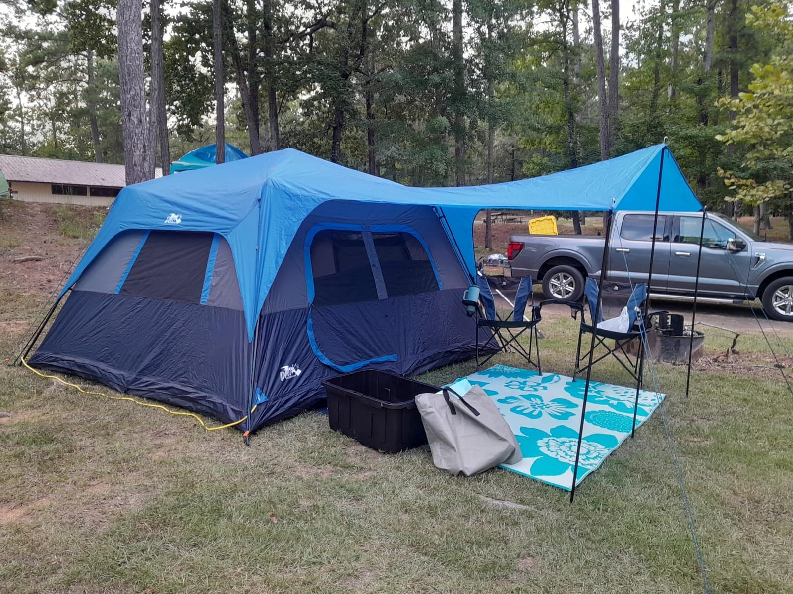 DMH OUTDOORS 8 Person Instant Tents for Camping with Porch Easy Setup 60s customer photo 2
