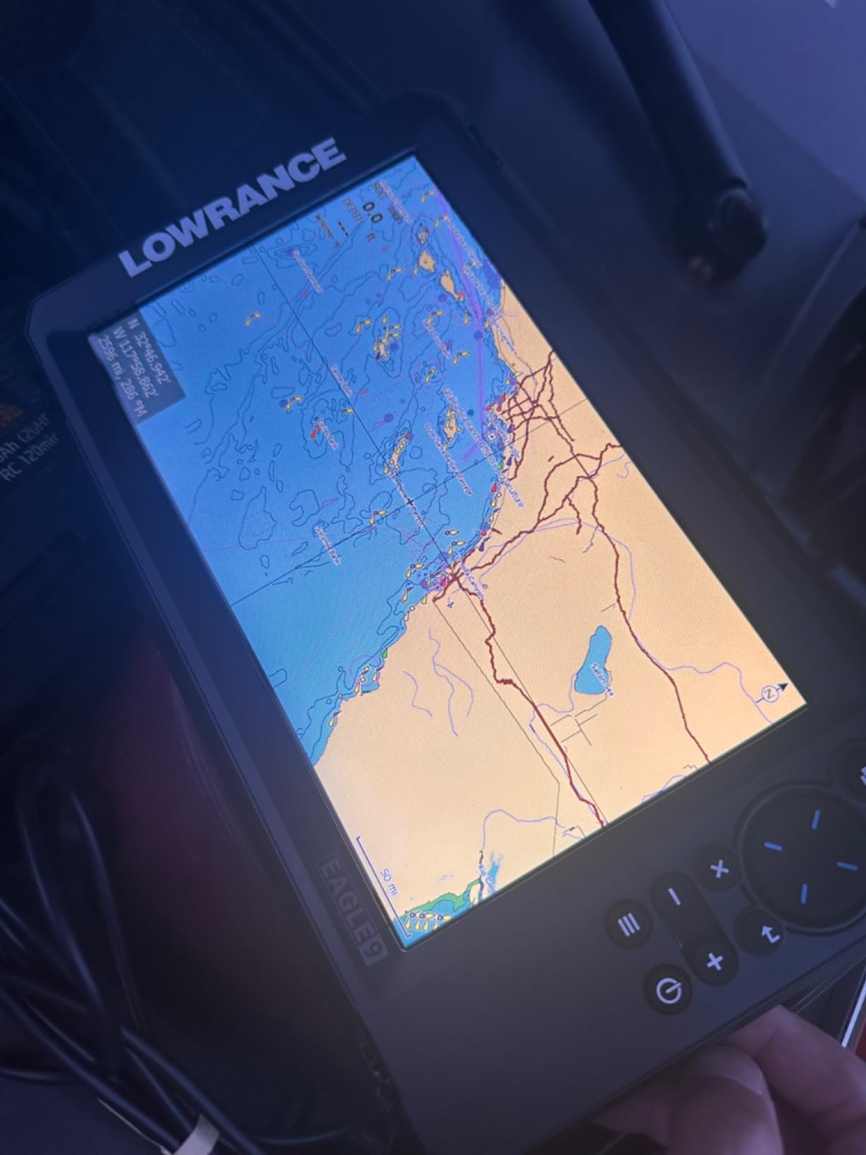 Lowrance Eagle Fish Finder, 4-to-9-inch, Sonar and C-MAP Options customer photo 1