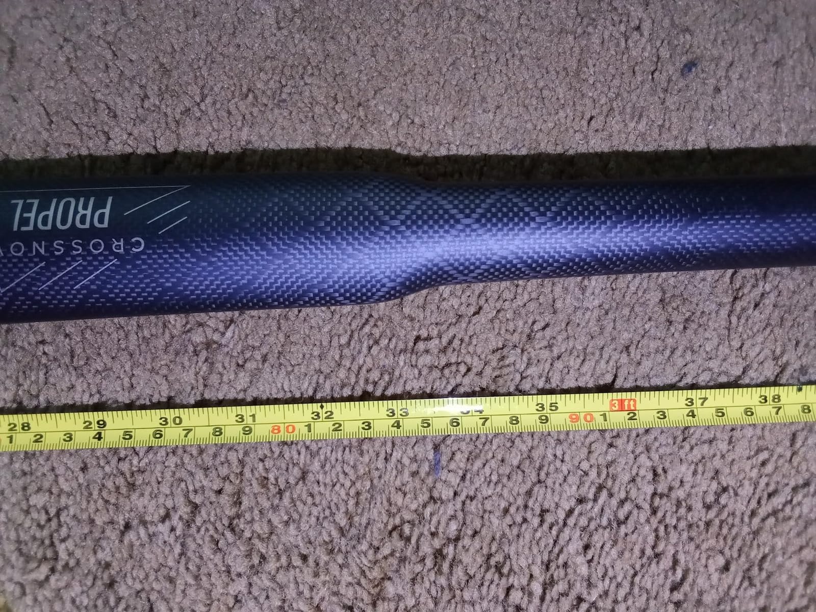 Greenland Paddle 220cm/86.6 in Extremely Lightweight Full Carbon Fiber Kayak Paddle for Kayaking customer photo 1