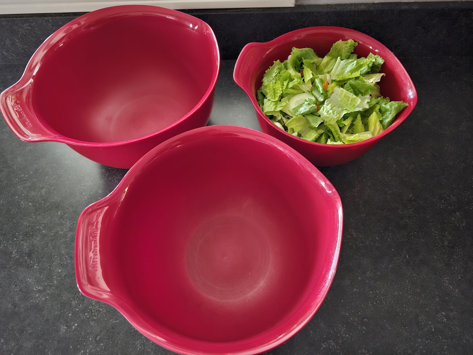 KitchenAid Stainless Steel Mixing Bowls, Set Of 3 customer photo 2