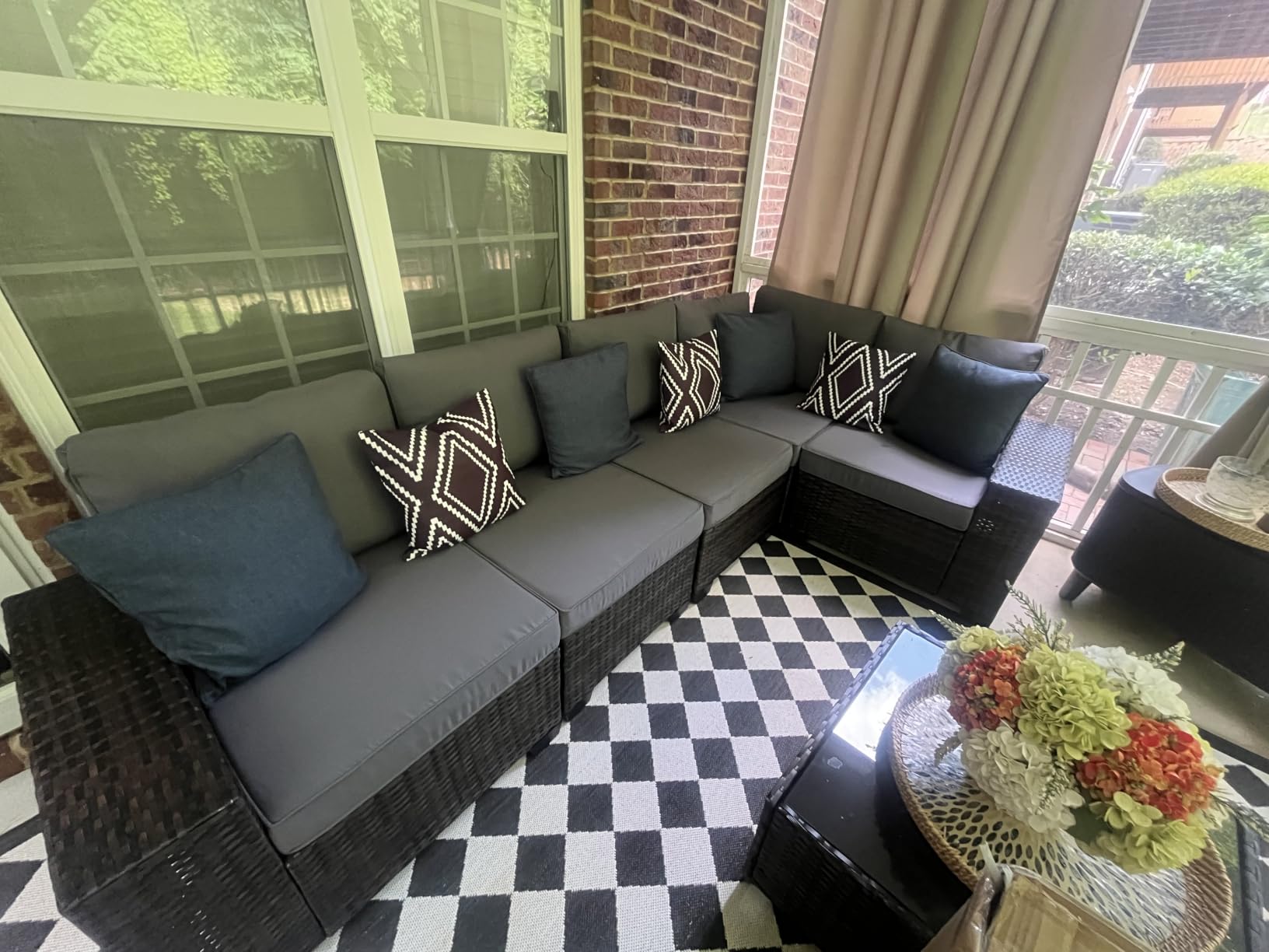 Utopia Bedding 12x20 Outdoor Pillows, Water Resistant Throw Pillows, 2-Pack customer photo 1