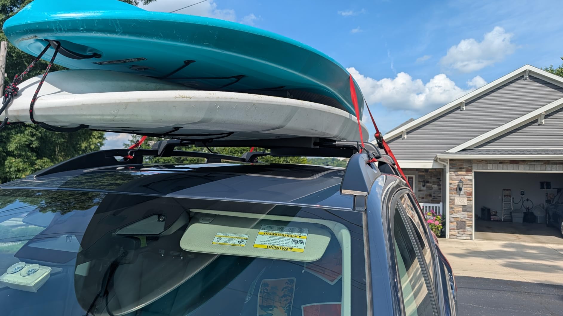 Tuyoung 300lbs Roof Rack Cross Bars for Subaru Crosstrek 2024-2026 | Limited/Premium/Sport (Not for Wilderness) with Side Rails Lockable Aluminum Roof Crossbars Rooftop Luggage Racks customer photo 1