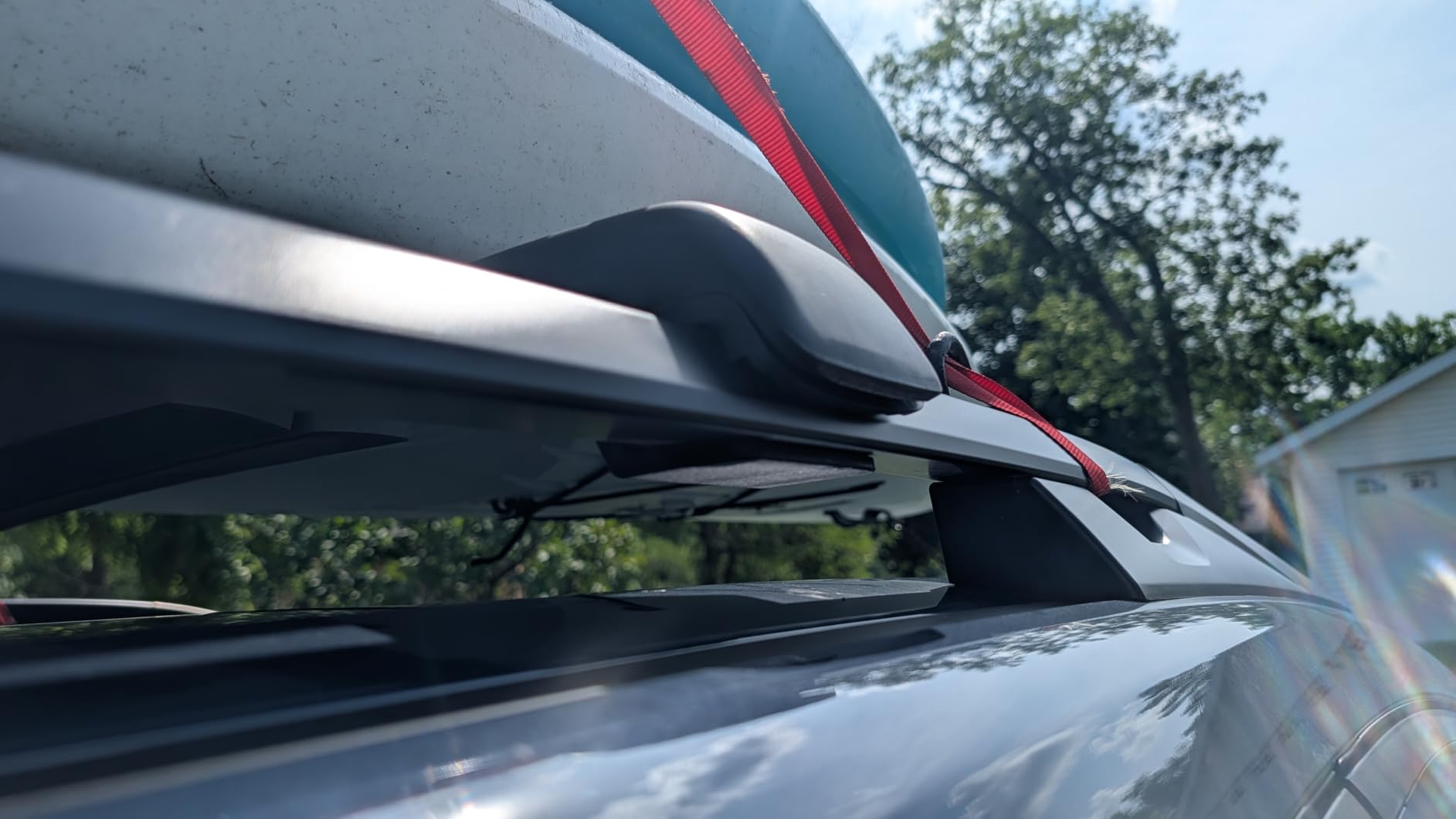 Tuyoung 300lbs Roof Rack Cross Bars for Subaru Crosstrek 2024-2026 | Limited/Premium/Sport (Not for Wilderness) with Side Rails Lockable Aluminum Roof Crossbars Rooftop Luggage Racks customer photo 2