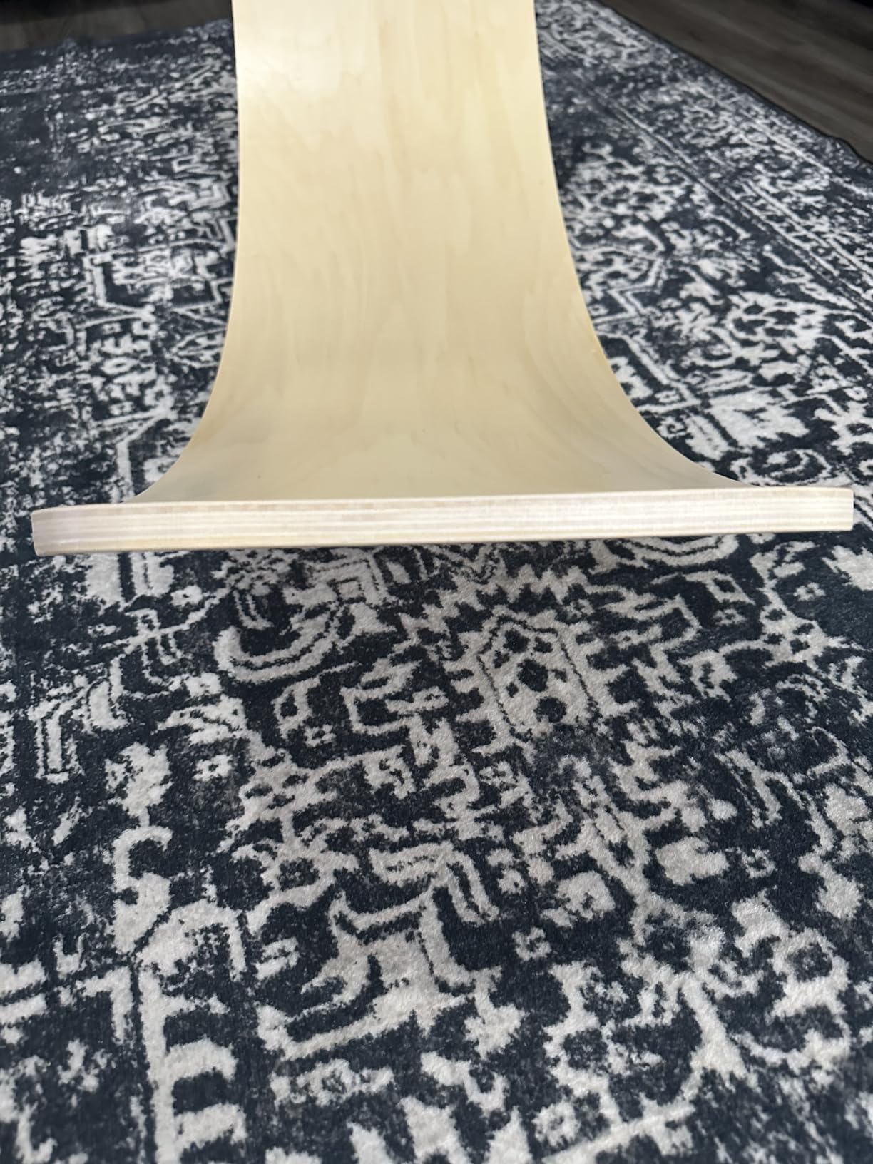 NUTTY TOYS Montessori Wooden Wobble Board for Kids & Adults - 100% Natural Wood Balance Board customer photo 1